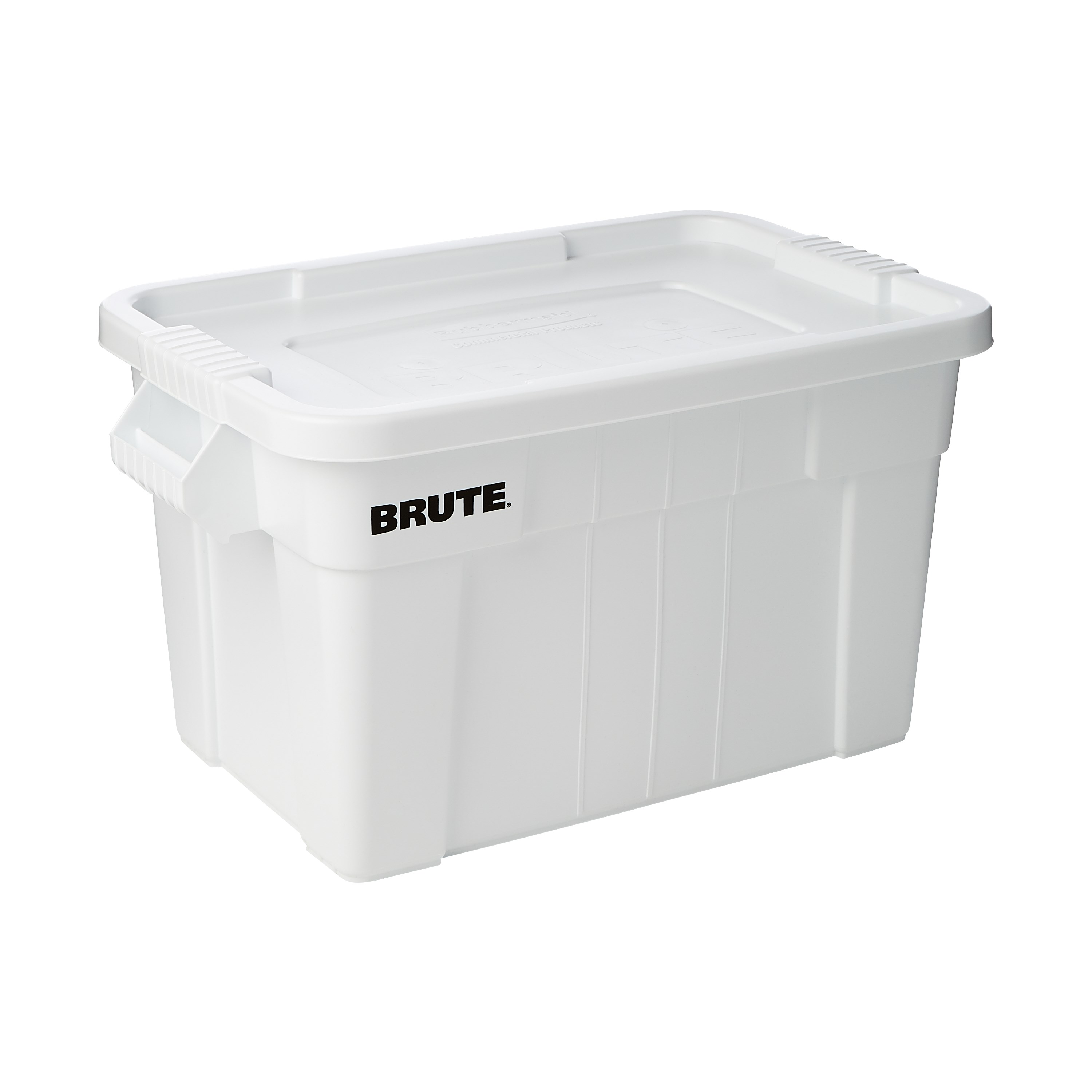 The BRUTE® Food Storage Tote with Lid is ideal for the food service industry, these plastic food storage containers meet NSF/ANSI Standard 2 for use in food handling and processing.