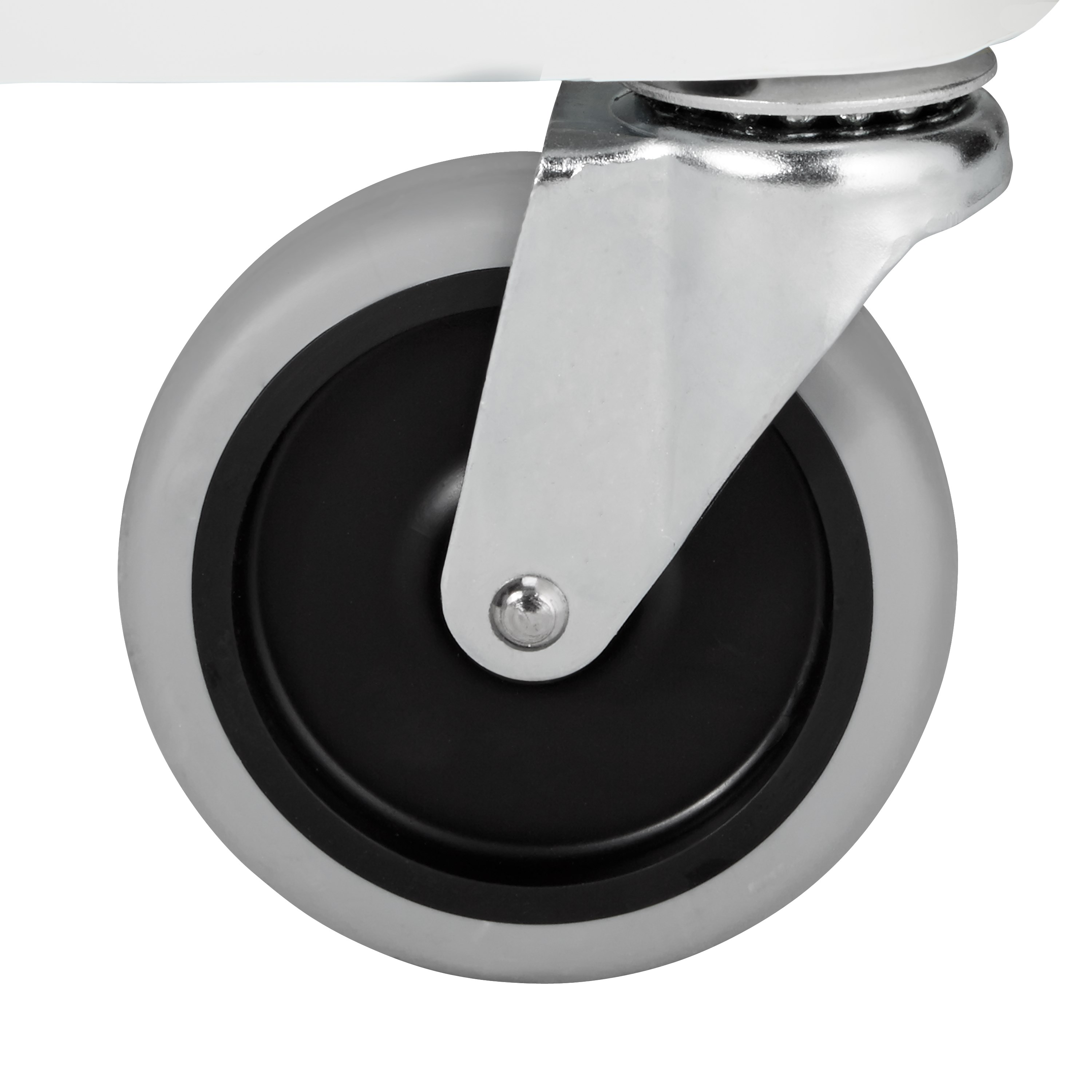 The Rubbermaid Commercial Utility Cart is constructed from durable HDPE (high-density polypropylene) for improved chemical resistance that will not absorb moisture.