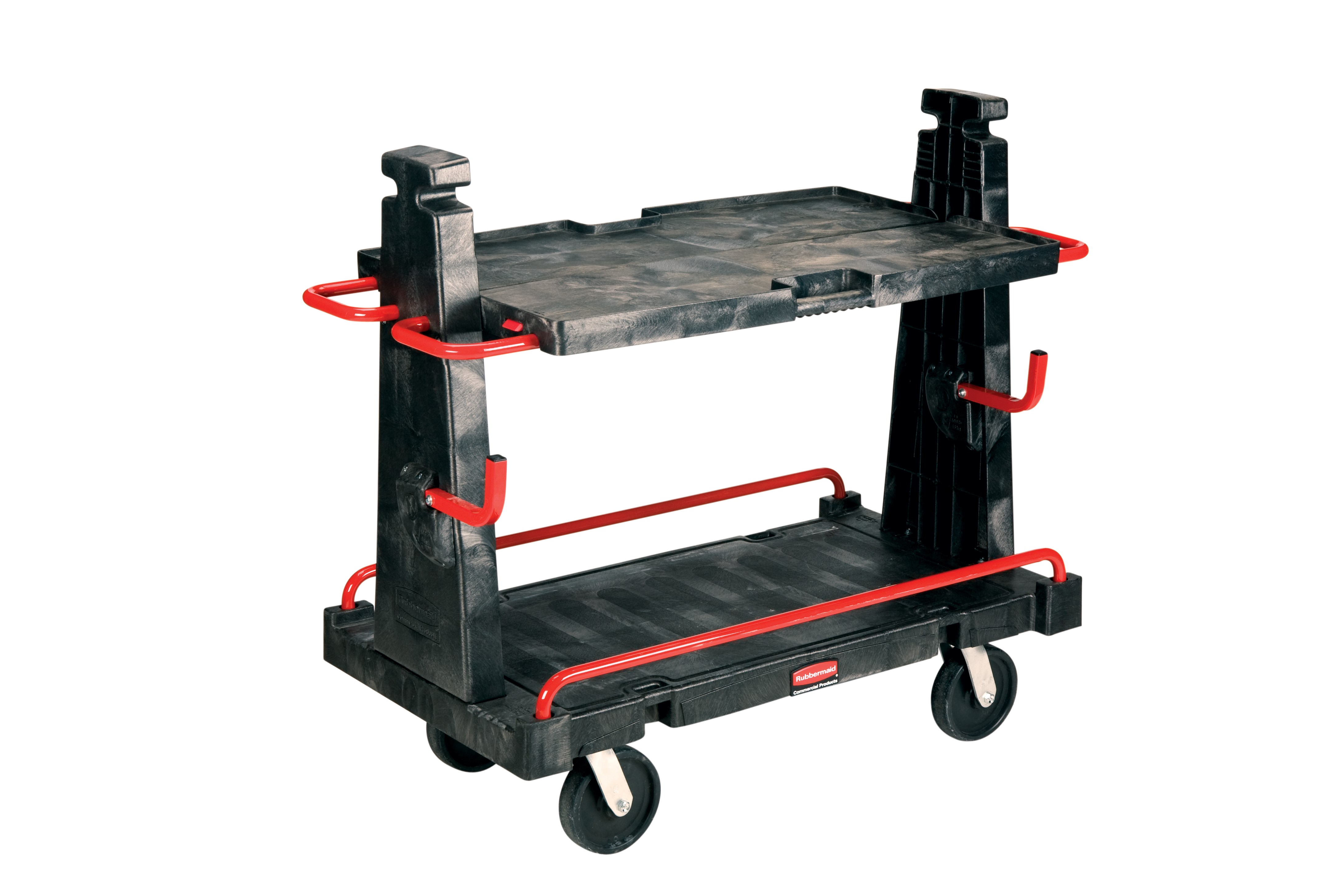 The Rubbermaid Commercial Convertible A-Frame 24"X44" with 8"POLYOLEFIN casters, 2000 lb. capacity. Ideal for moving large, heavy, oversized loads in a variety of environments from retail to construction.
