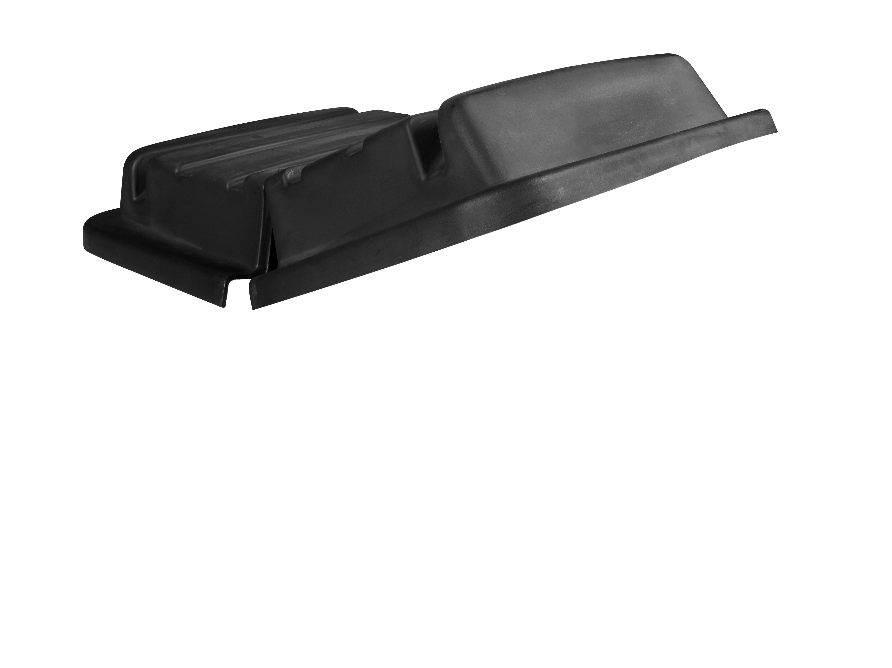 The Rubbermaid Commercial 20 Cubic Feet Cube Truck Lid, Black