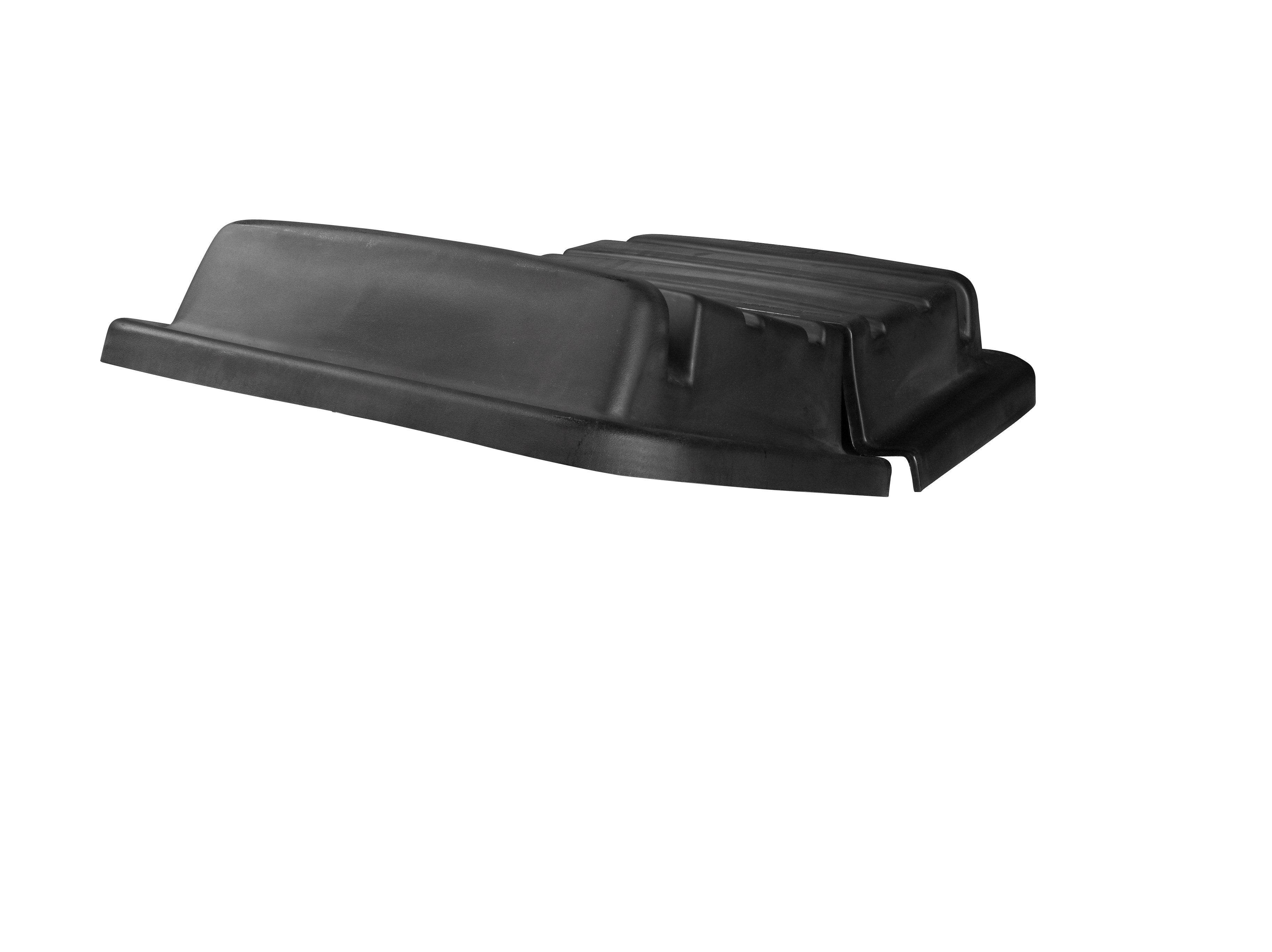 The Rubbermaid Commercial 20 Cubic Feet Cube Truck Lid, Black