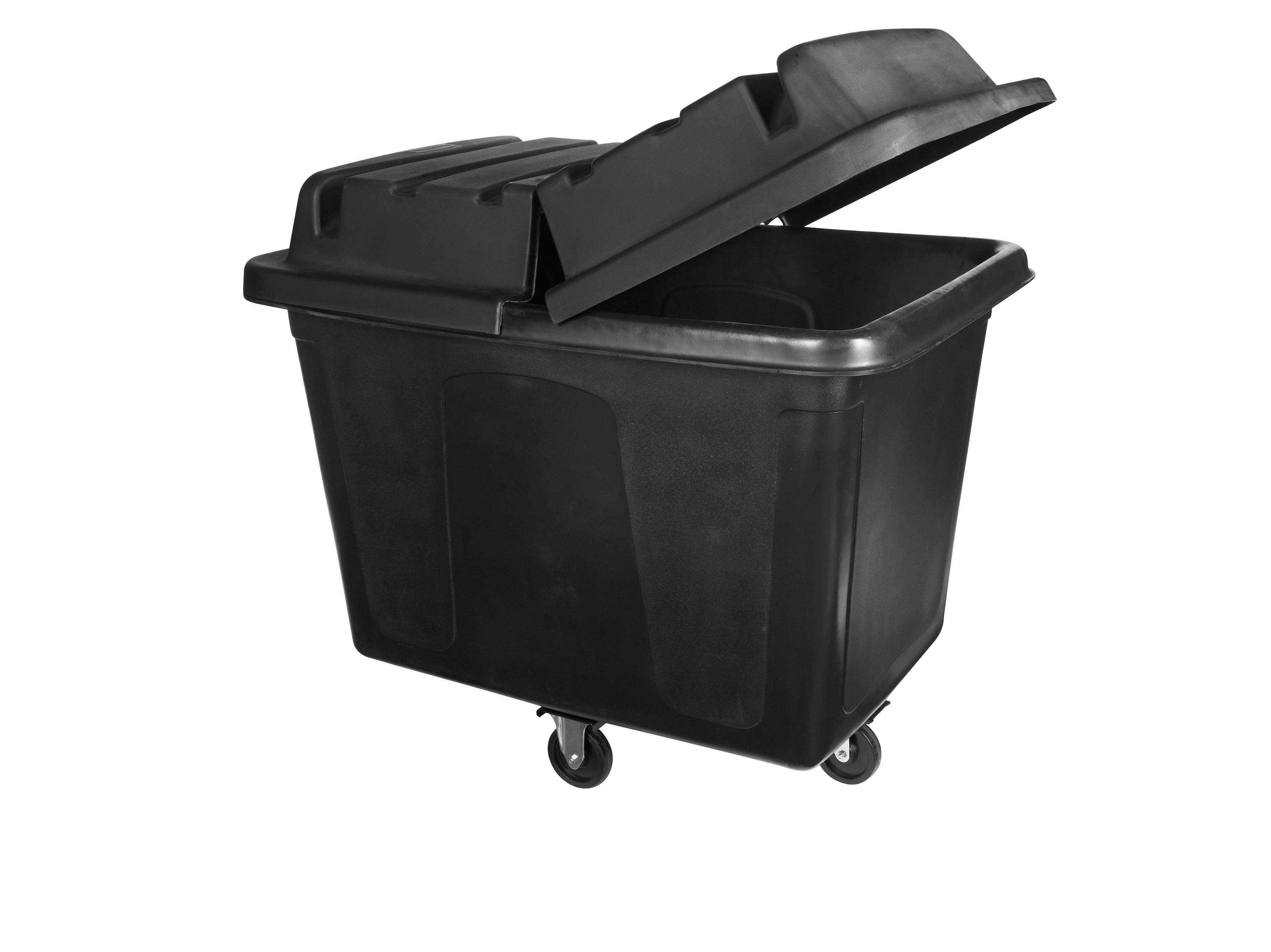 The Rubbermaid Commercial 20 Cubic Feet Cube Truck Lid, Black