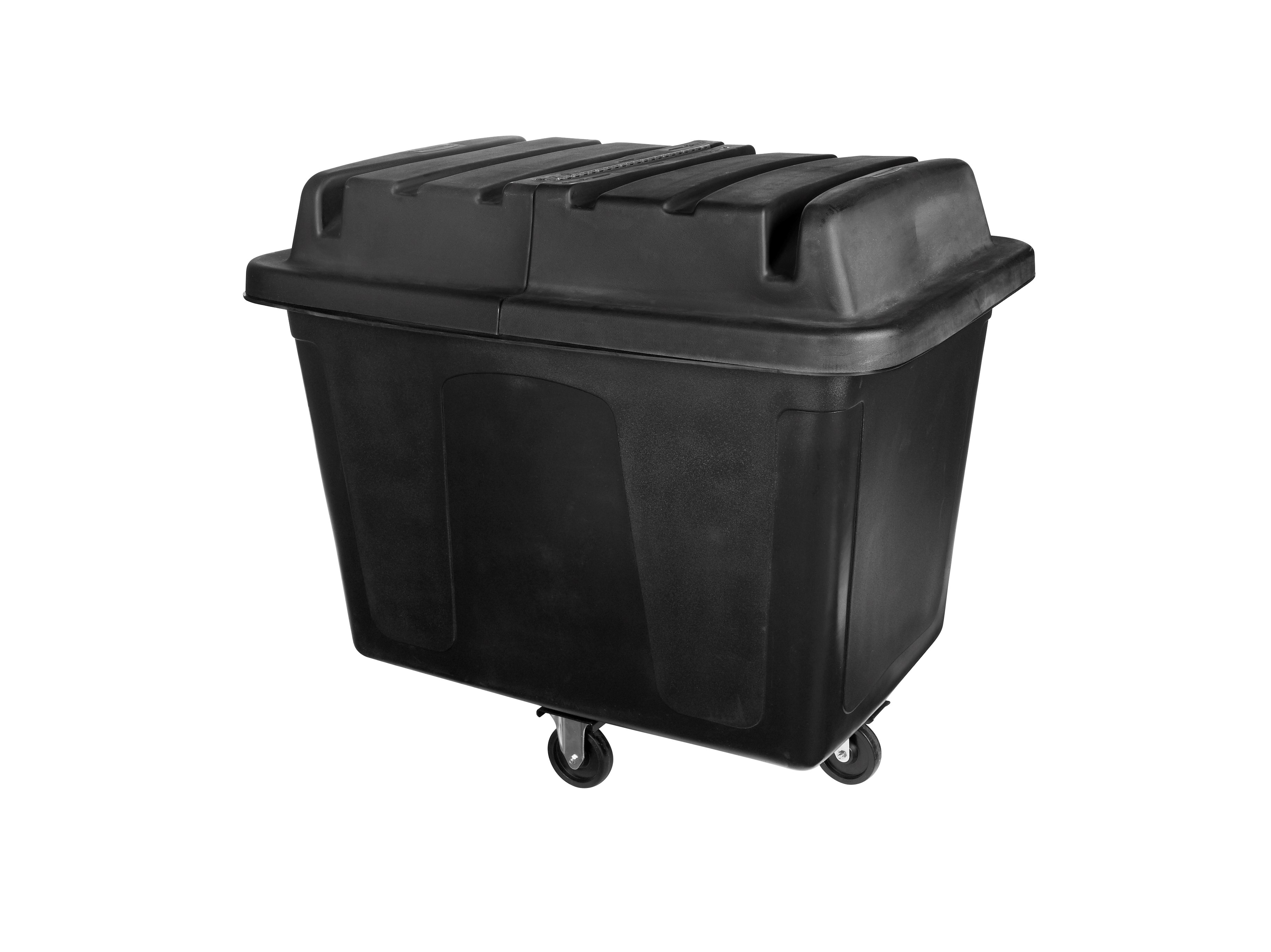 The Rubbermaid Commercial 20 Cubic Feet Cube Truck Lid, Black