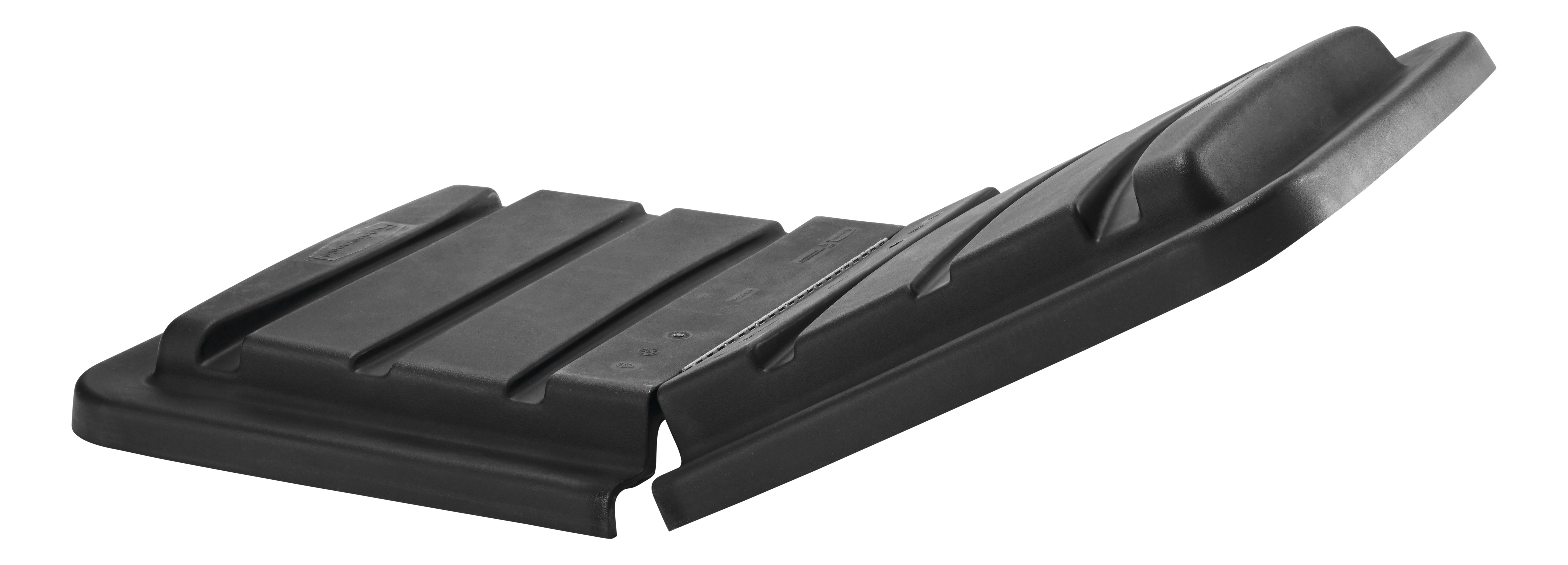 The Rubbermaid Commercial 27 Cubic Feet Cube Truck Lid, Black