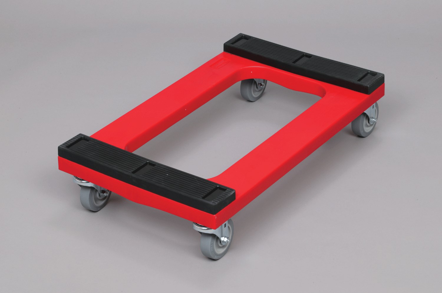 The Rubbermaid Commercial Heavy-Duty Padded Dolly features a professional-grade polyethylene plastic that is durable for just about any job