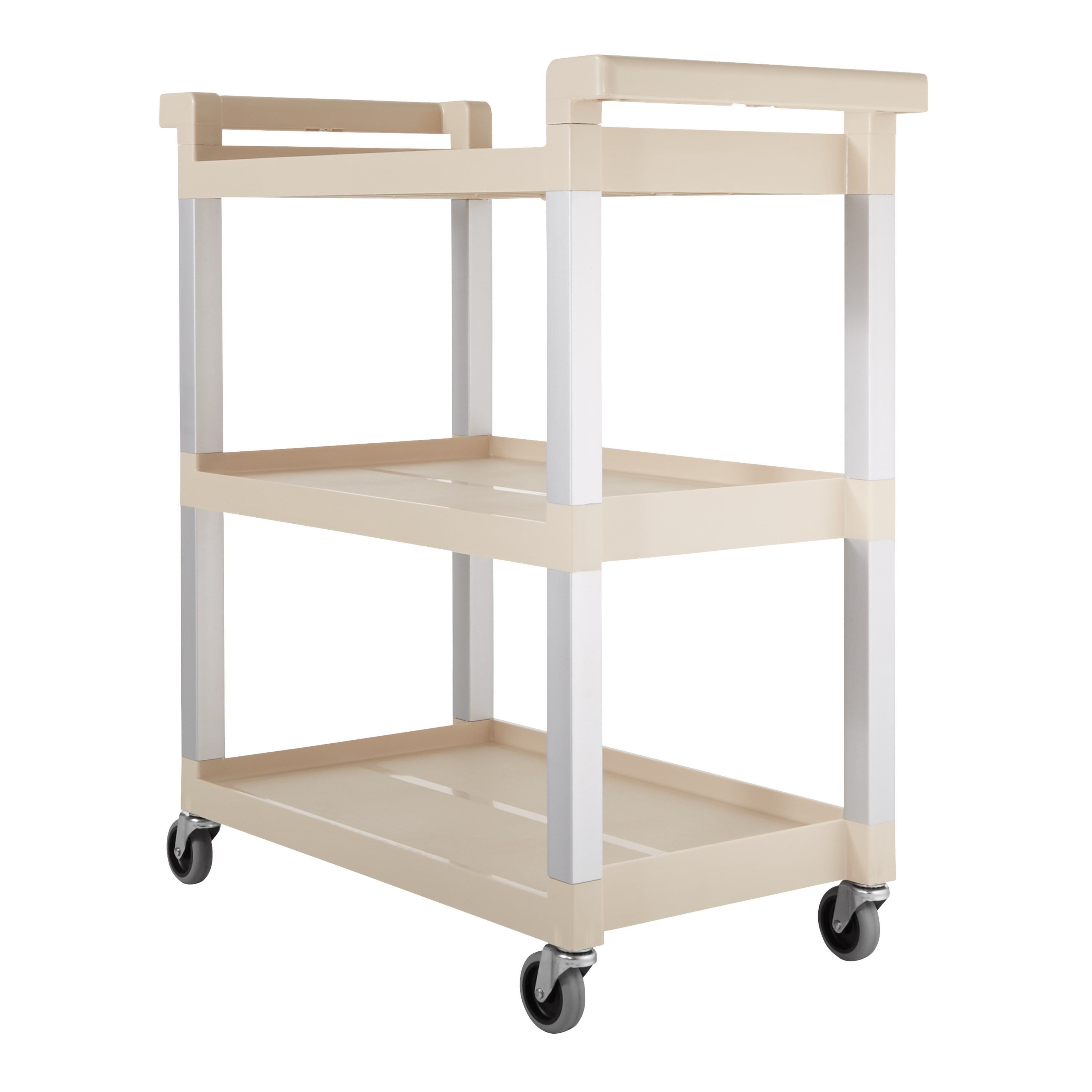 The Rubbermaid Commercial Utility Cart is a versatile, durable cart able to perform a wide variety of tasks.