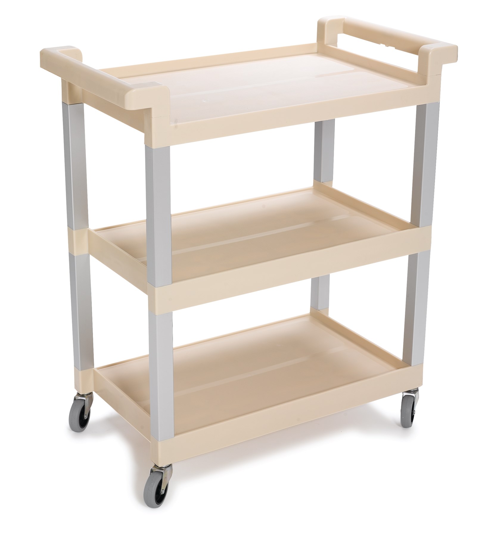 The Rubbermaid Commercial Utility Cart is a versatile, durable cart able to perform a wide variety of tasks.
