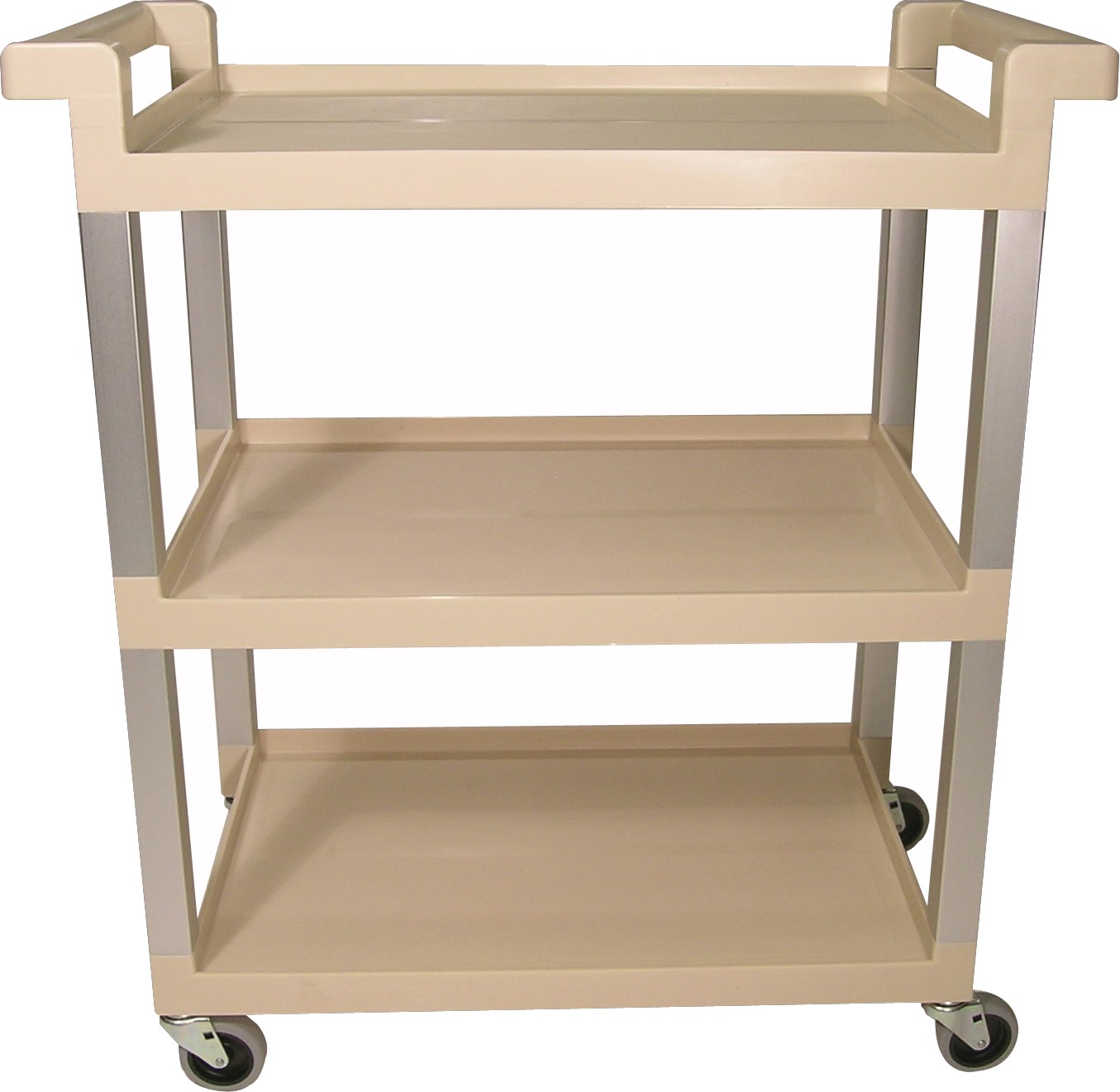 The Rubbermaid Commercial Utility Cart is a versatile, durable cart able to perform a wide variety of tasks.
