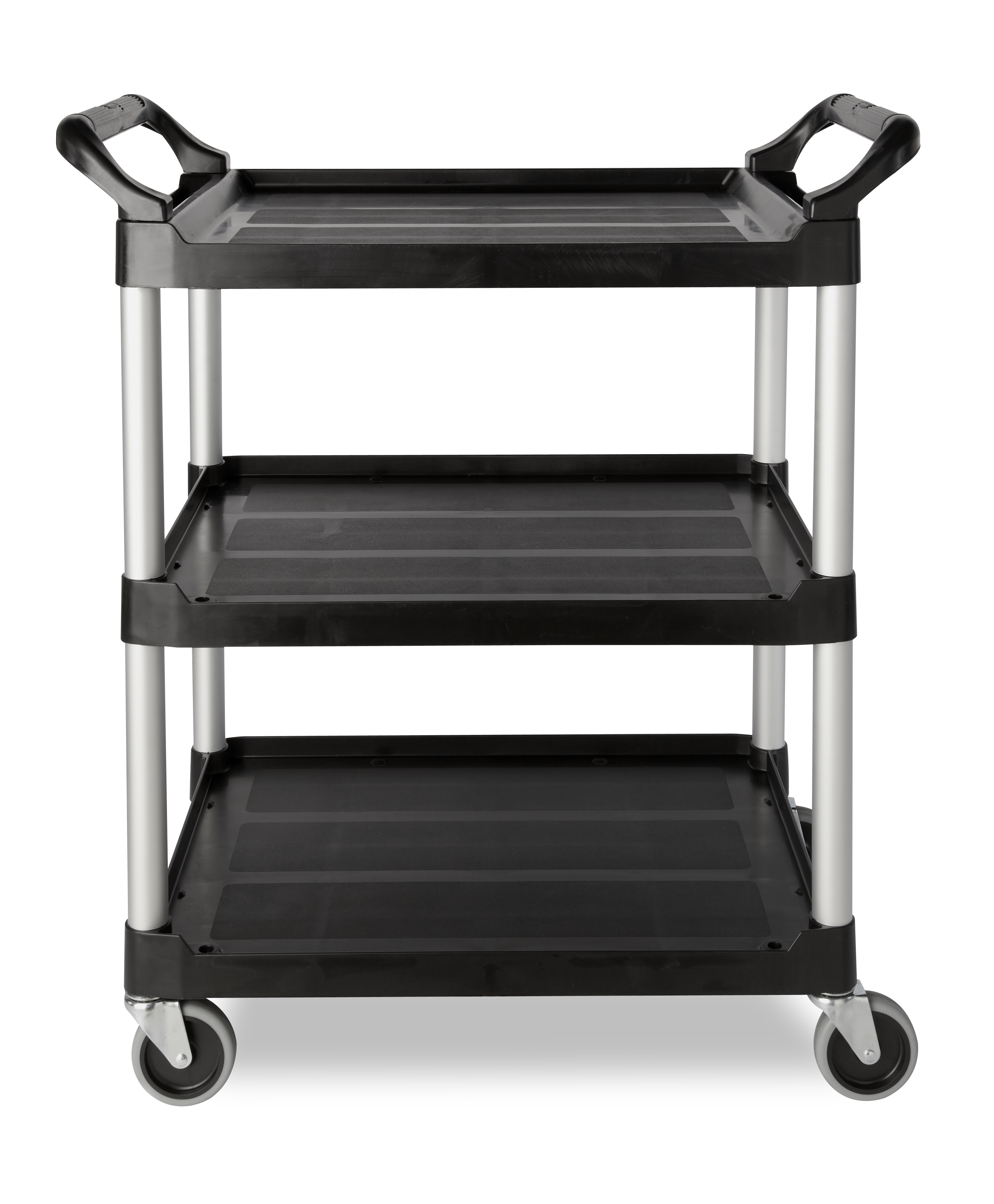 The Rubbermaid Commercial Utility Cart is a versatile, durable cart that can support up to 200 lbs.