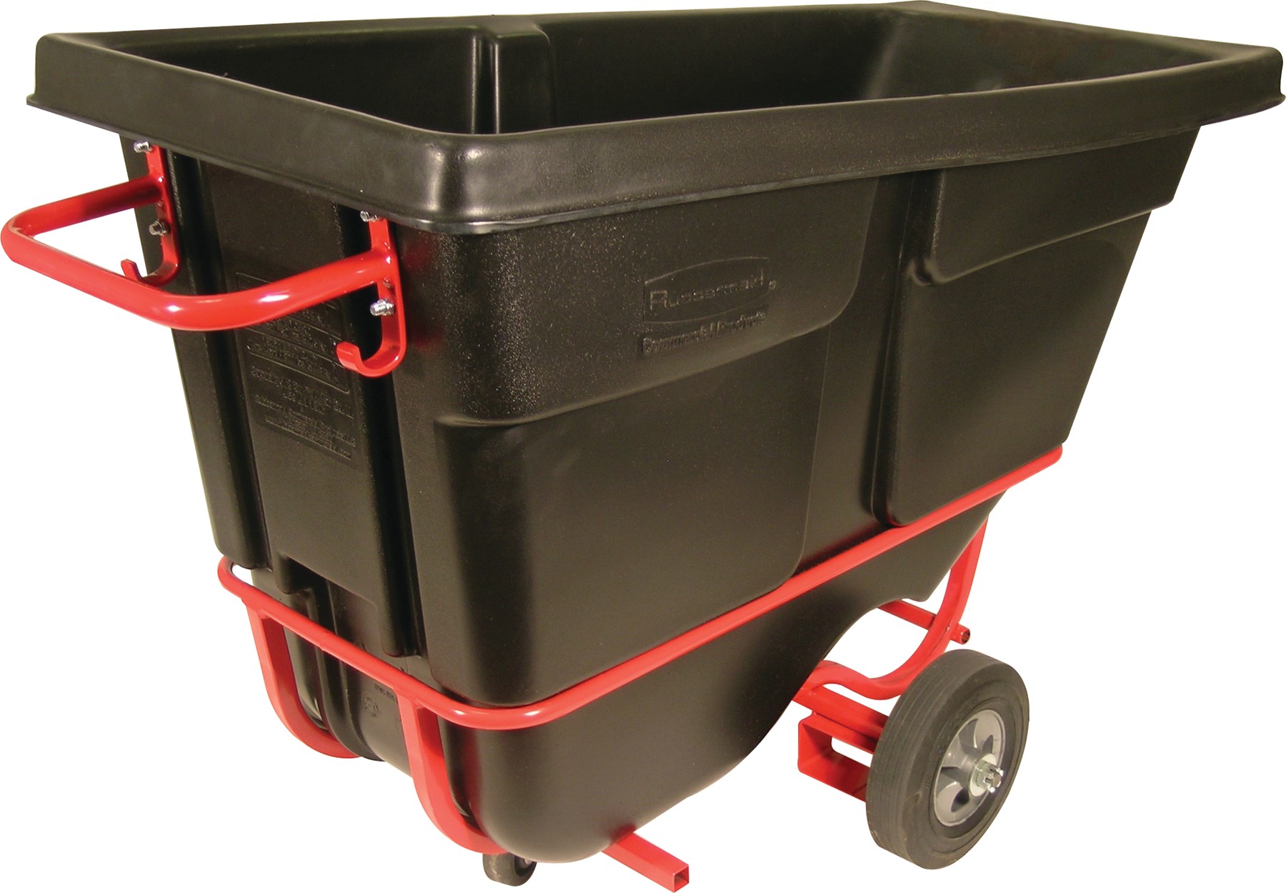 Durable rotational molded Forkliftable Tilt Trucks handle heavy loads up to 850 lbs. with ease.