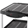 The Rubbermaid Commercial Audio-Visual Cart is designed to make any presentation run smoothly.