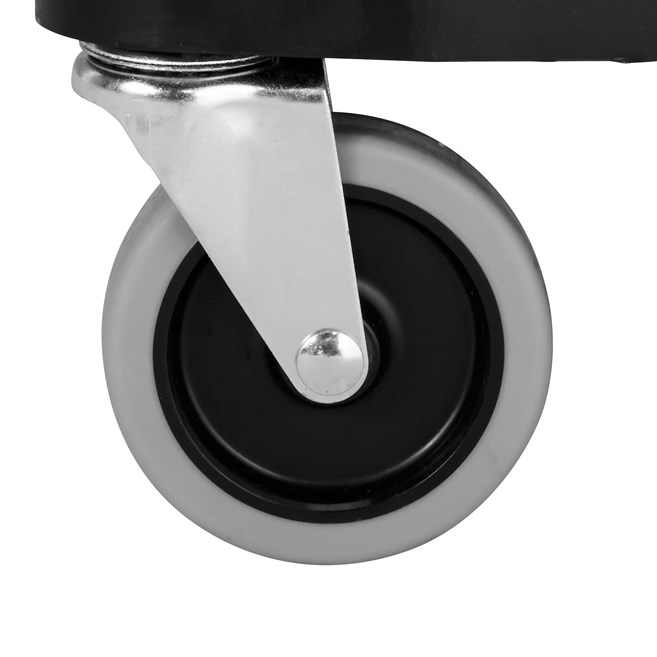 The Rubbermaid Commercial Audio-Visual Cart is designed to make any presentation run smoothly.