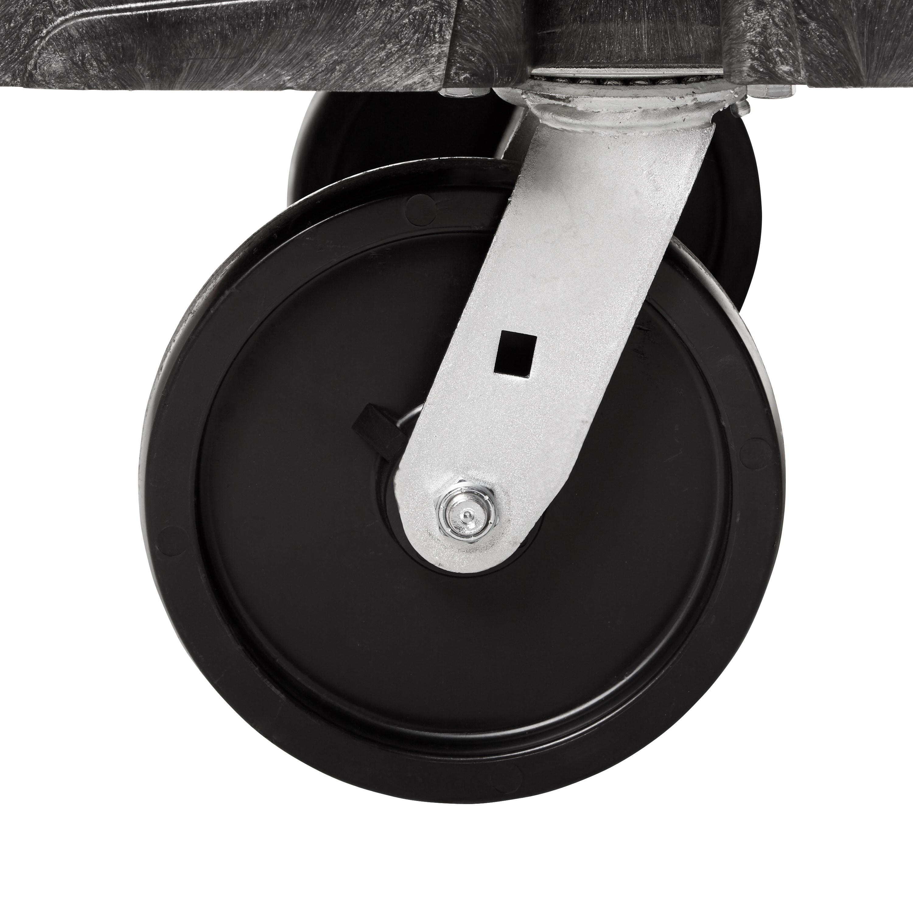 The Rubbermaid Commercial Sheet and Panel Truck has a 2,000-pound capacity and features built-in tie-down slots to secure loads while moving them and a textured surface greatly reduces slippage.