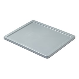 Palletote® storage container lids snap securely in place to keep contents safe.