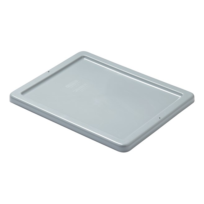 Palletote® storage container lids snap securely in place to keep contents safe.