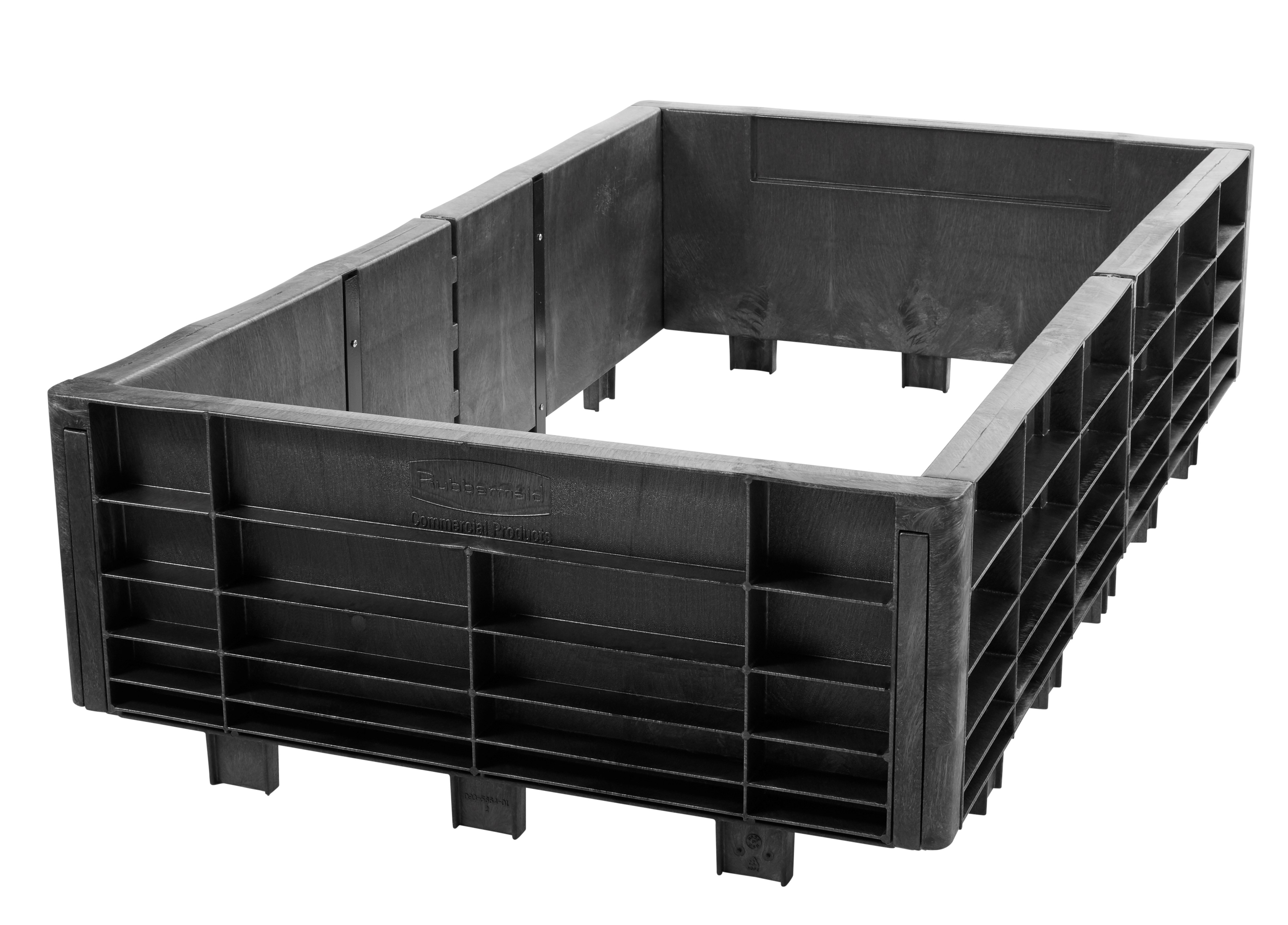 The Rubbermaid Commercial Heavy Duty Platform Truck Side Panel Package