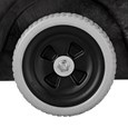 The Rubbermaid Commercial Tilt Dump Truck, Structural Foam, offers industrial strength construction to transport heavy loads up to 450 lbs.