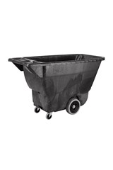 Carro basculante de espuma estructural, utilitario, 382,3 l, negro