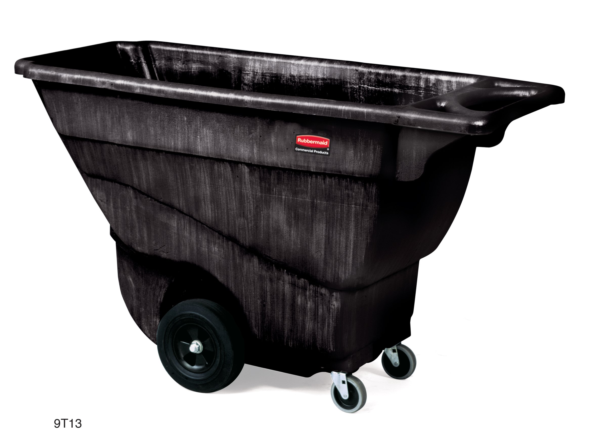 Xe tải ben nghiêng thương mại Rubbermaid, cấu trúc xốp, có kết cấu bền chắc công nghiệp để vận chuyển tải trọng nặng lên tới 450 lbs.