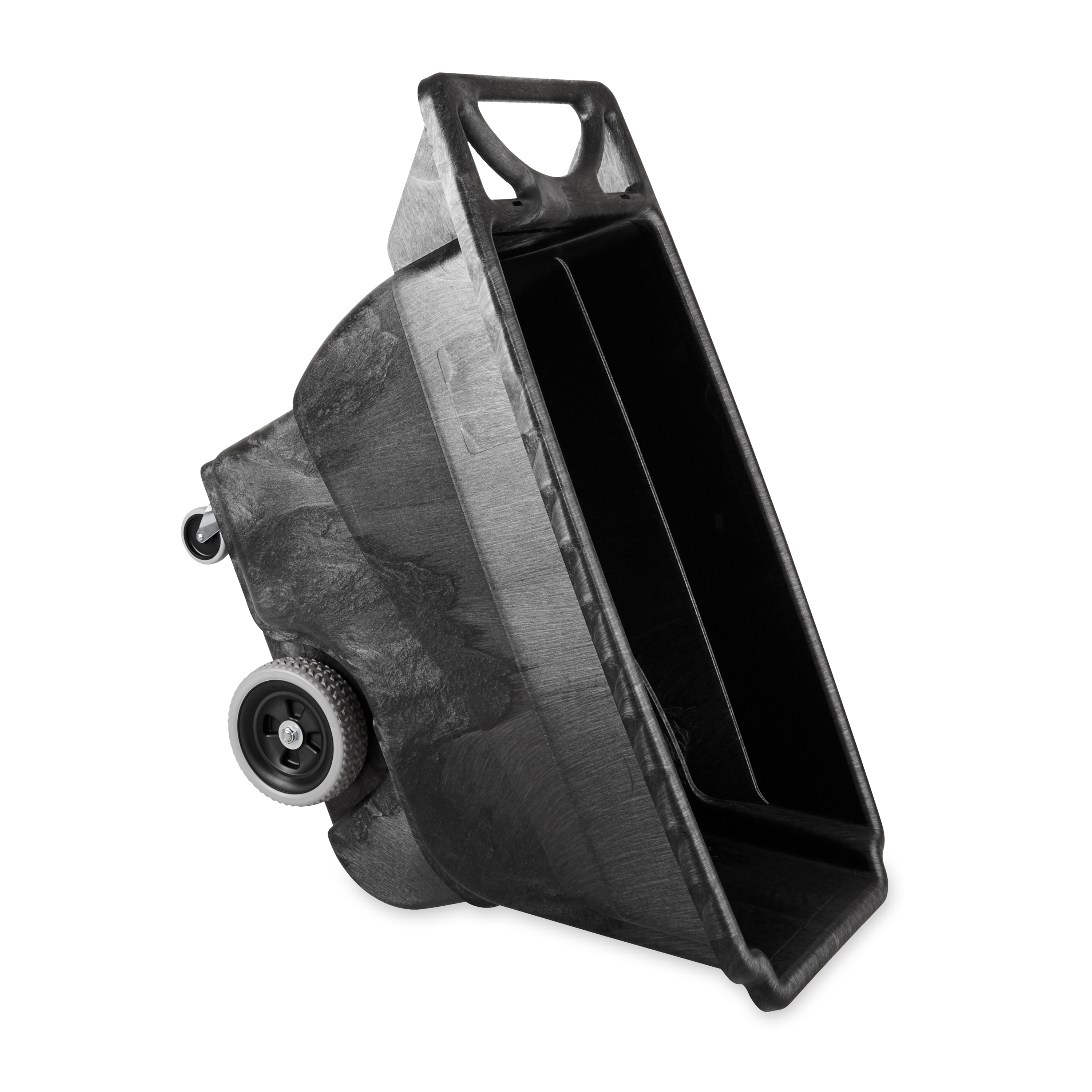 Die Tilt-Truck-Kippmulde von Rubbermaid Commercial aus robustem Strukturschaum ist für den gewerblichen Einsatz geeignet und transportiert Lasten von bis zu 204 kg.