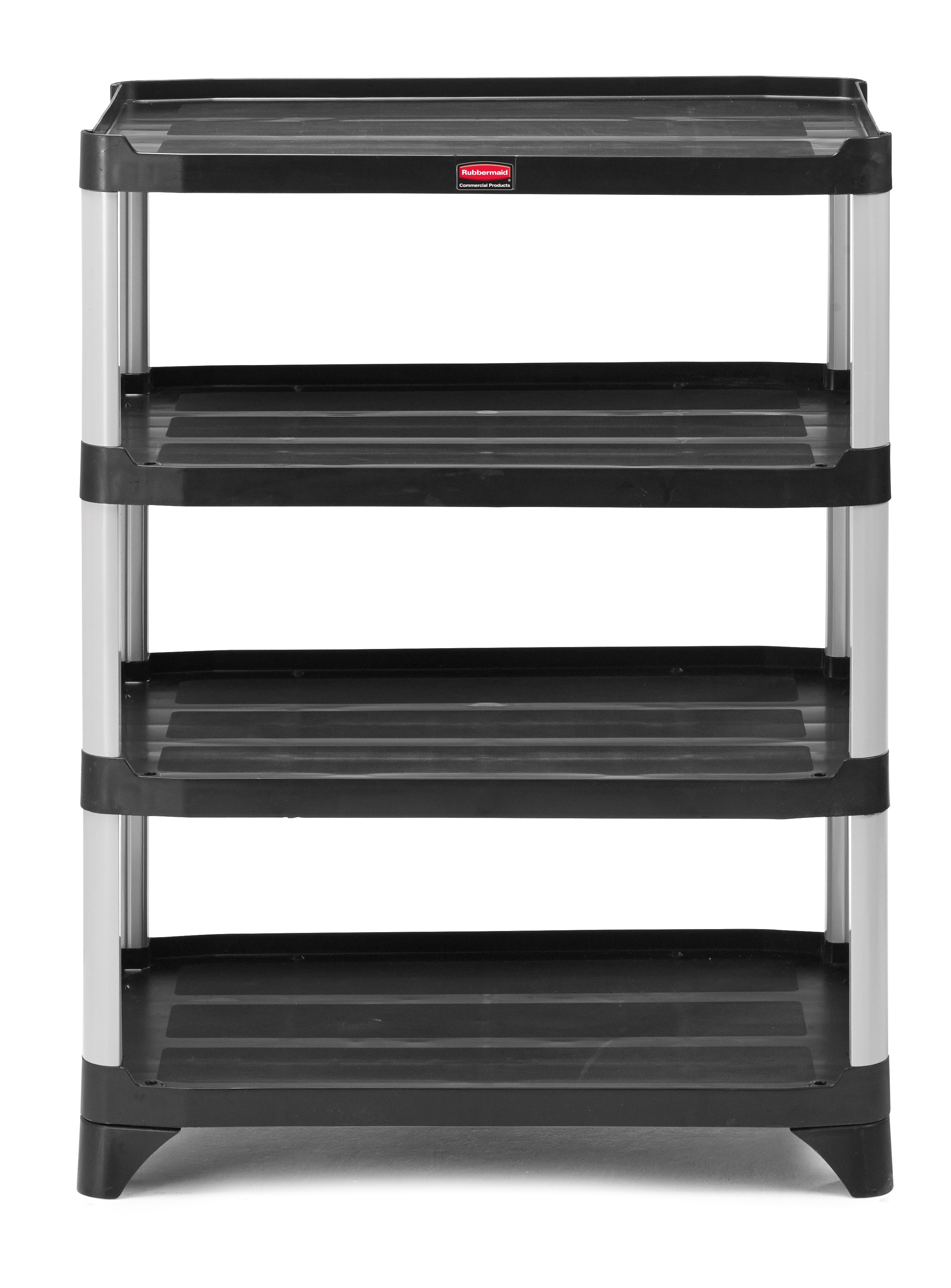 Store, organize and transport in style with durable and attractive shelving units.