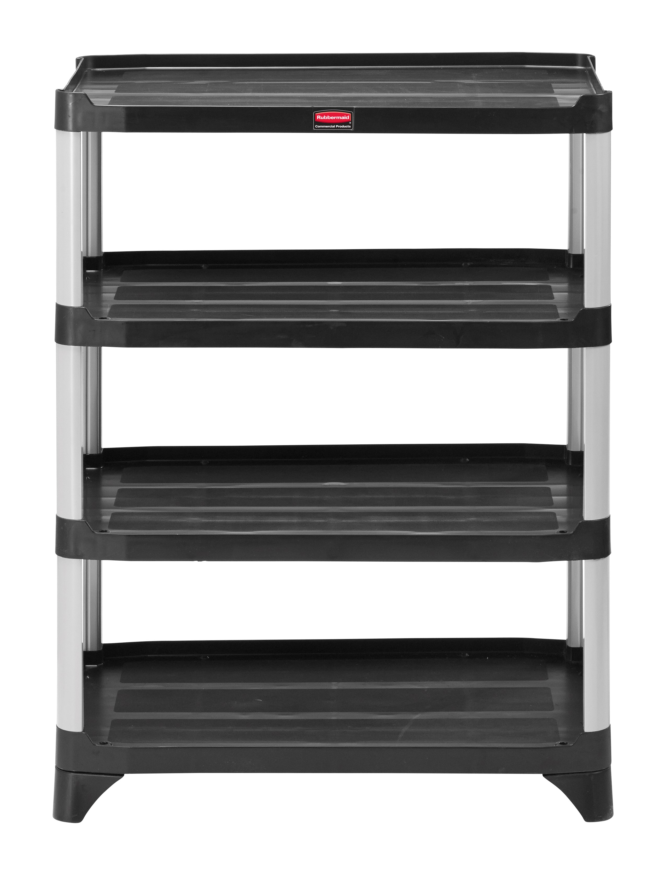 Store, organize and transport in style with durable and attractive shelving units.