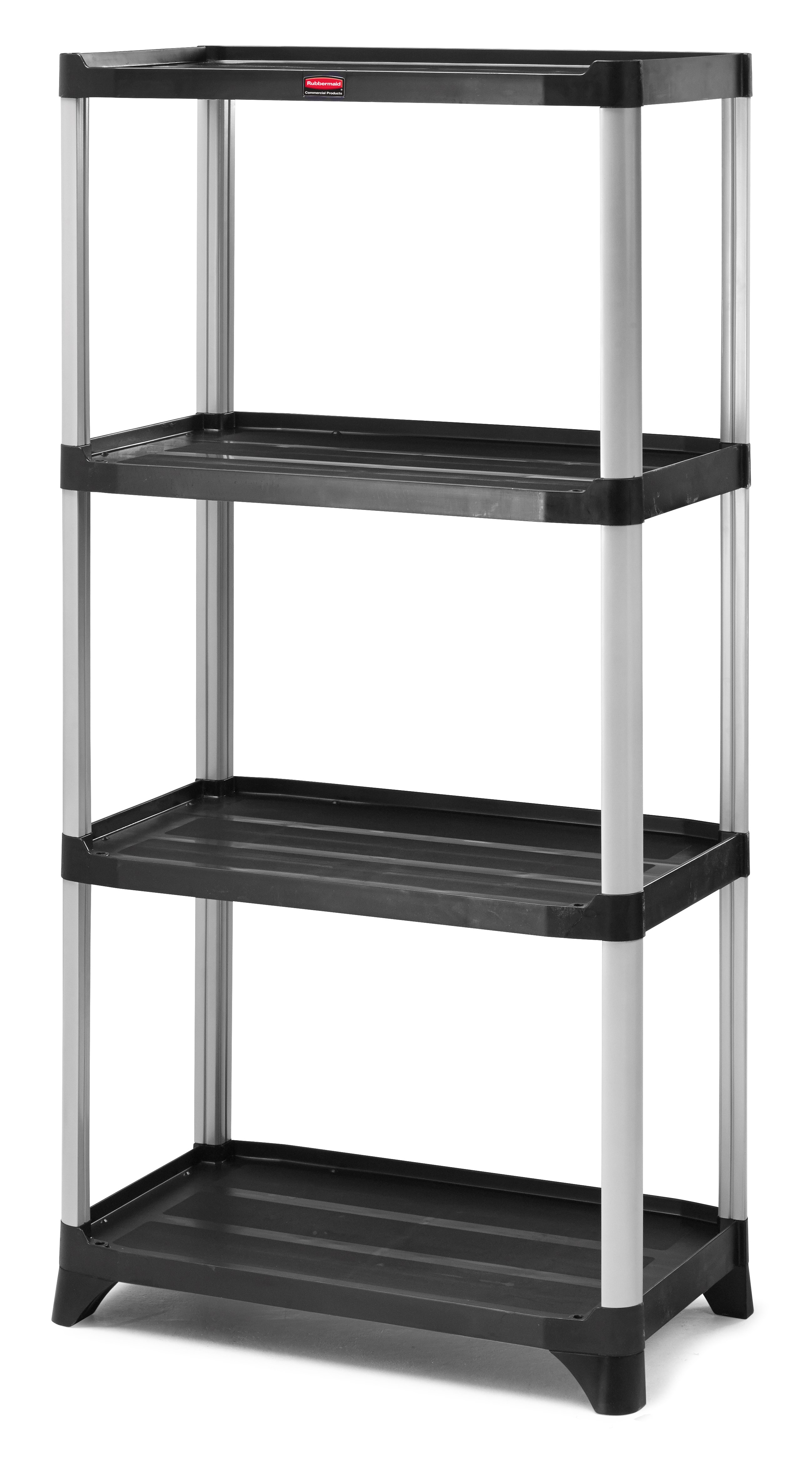 Store, organize and transport in style with durable and attractive shelving units.