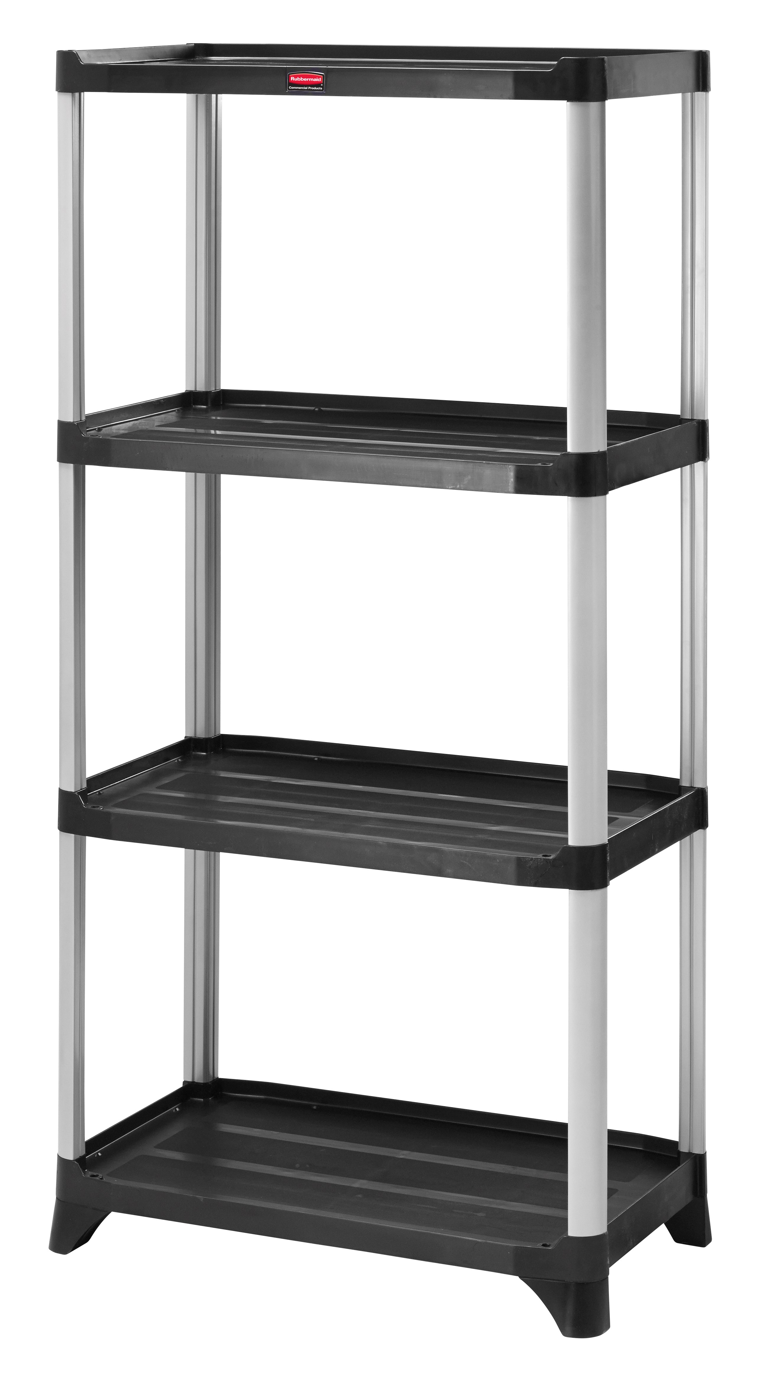 Store, organize and transport in style with durable and attractive shelving units.