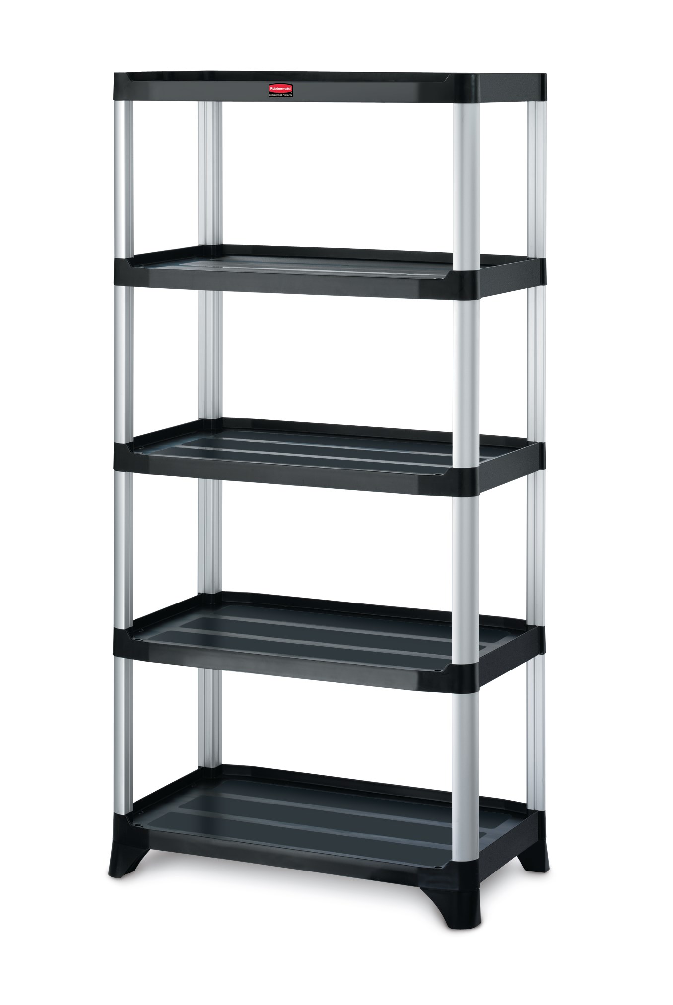 Store, organize and transport in style with durable and attractive shelving units.