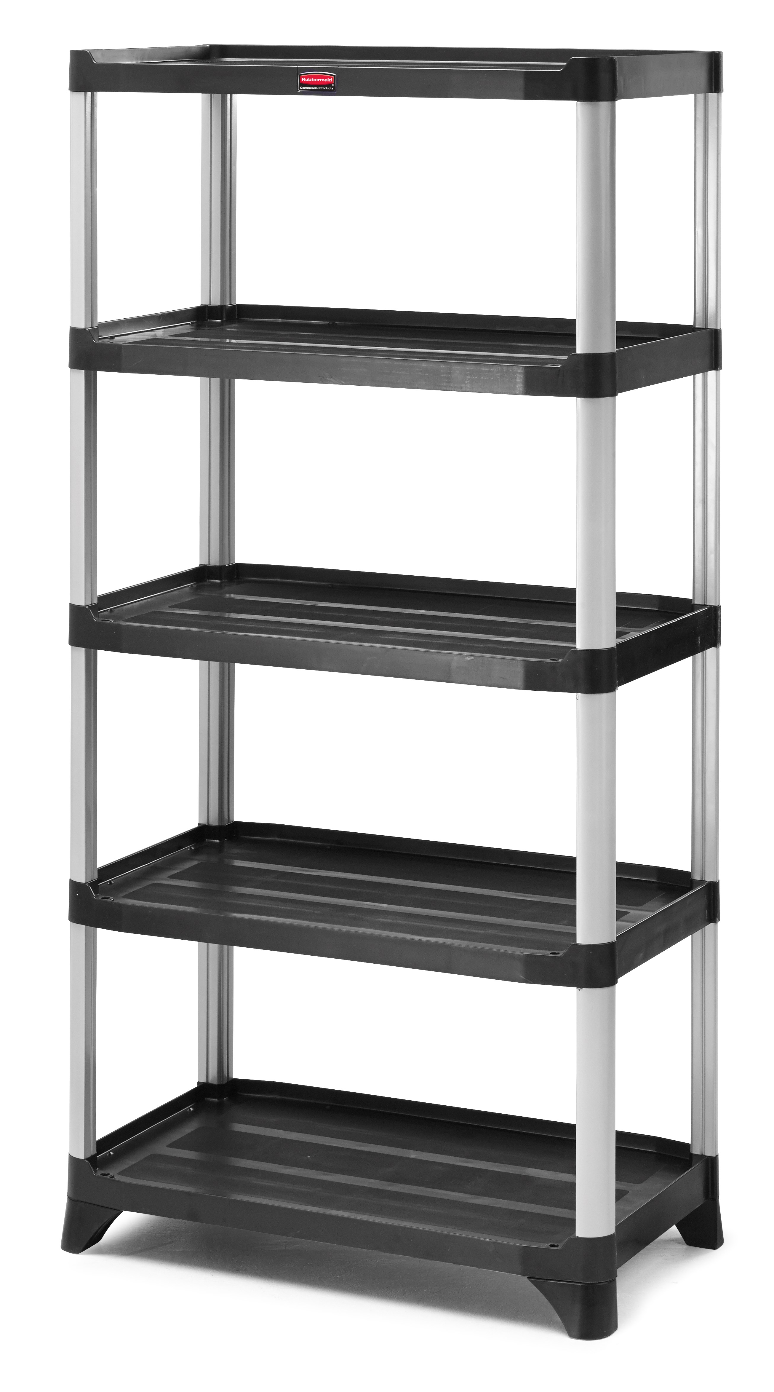 Store, organize and transport in style with durable and attractive shelving units.