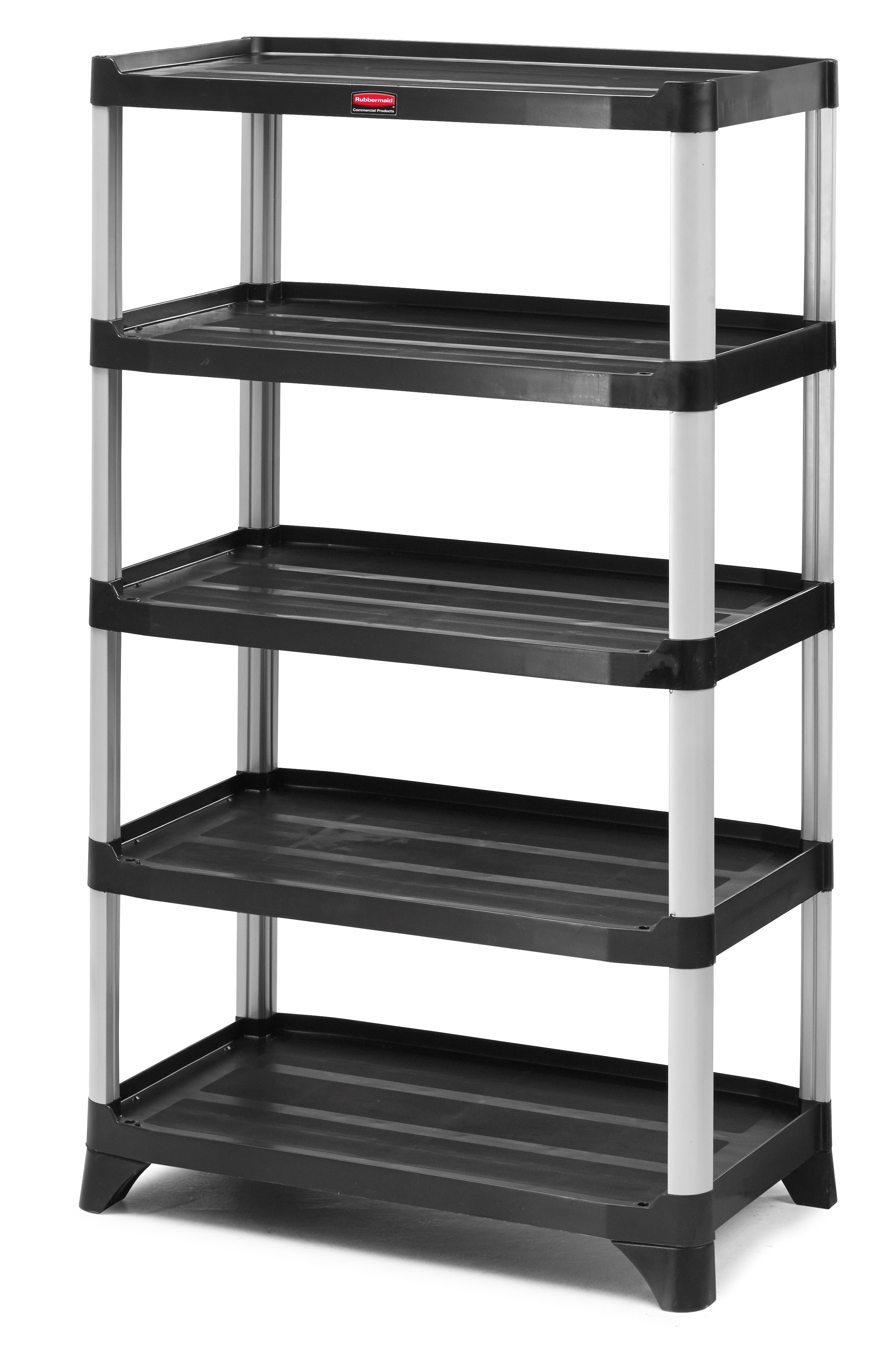 Store, organize and transport in style with durable and attractive shelving units.
