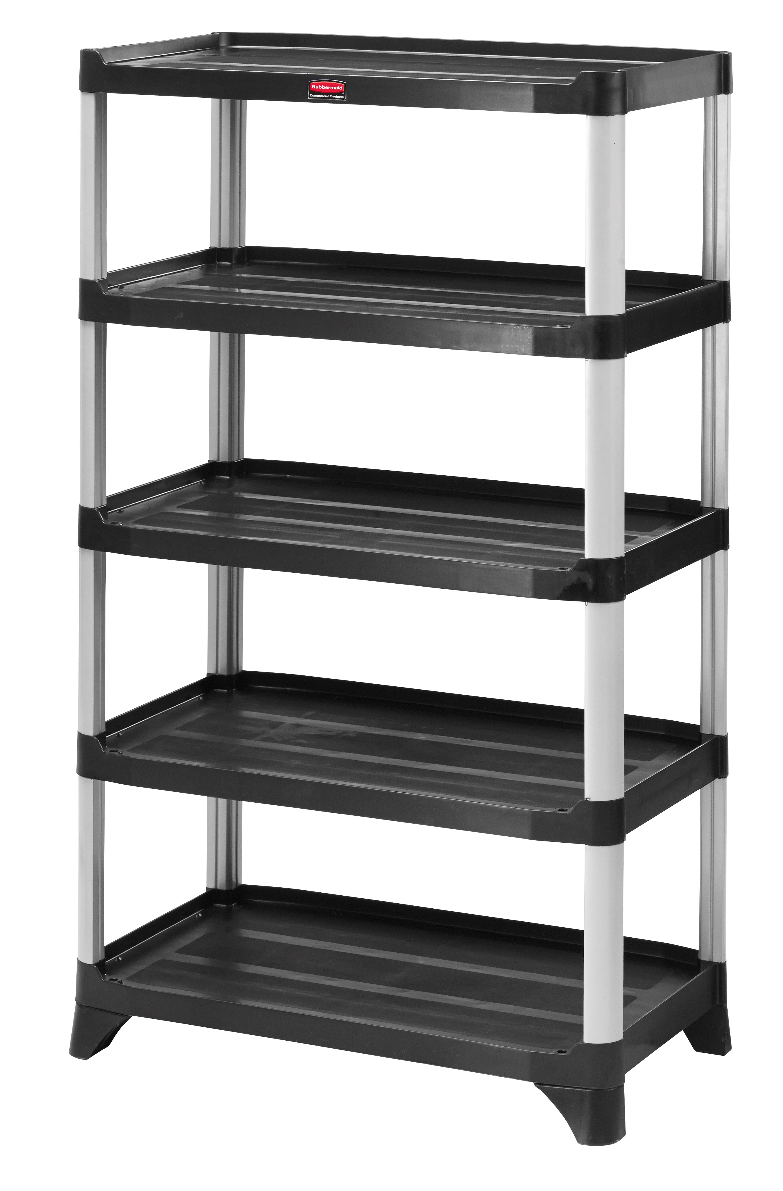 Store, organize and transport in style with durable and attractive shelving units.