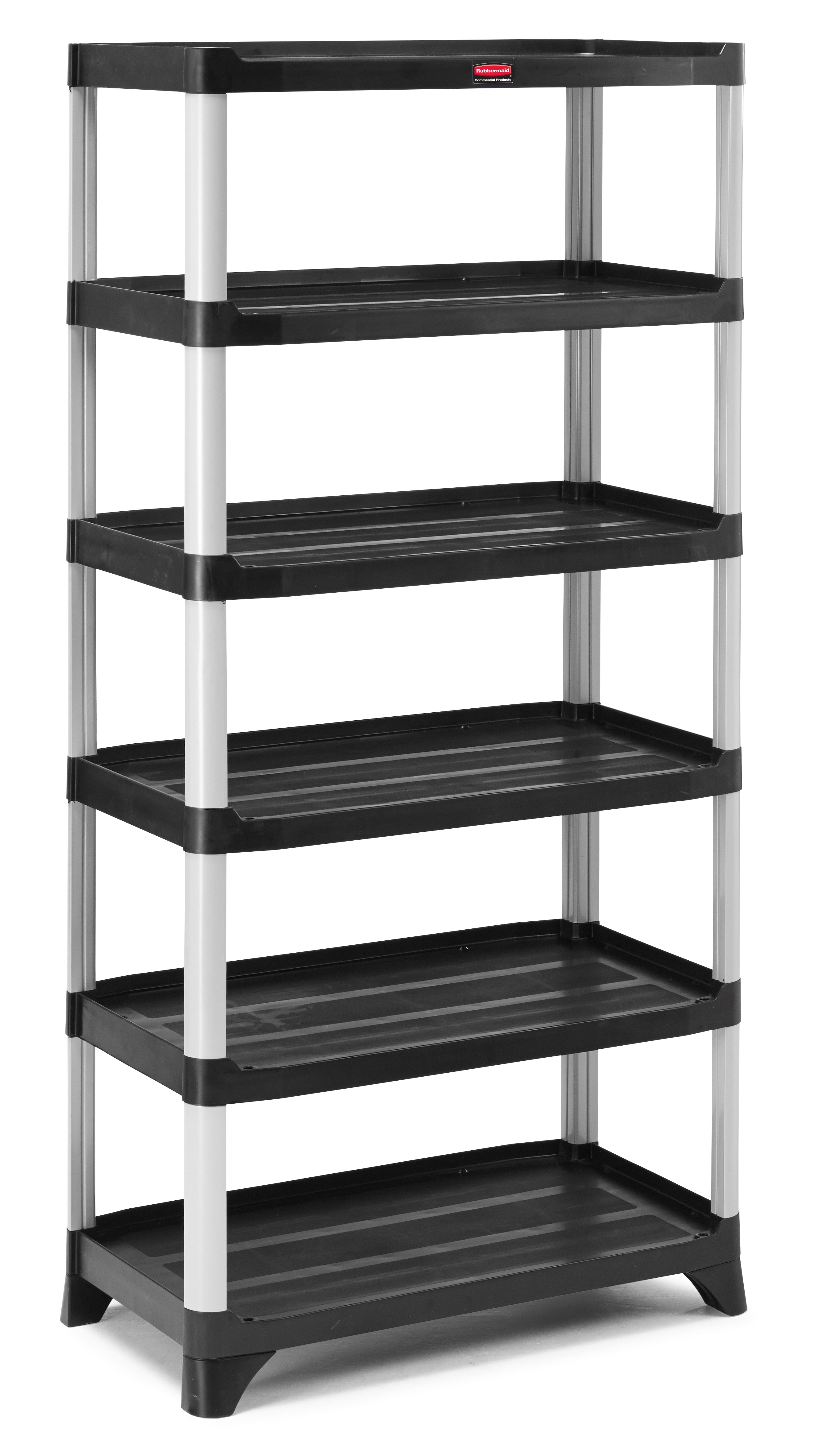 Store, organize and transport in style with durable and attractive shelving units.