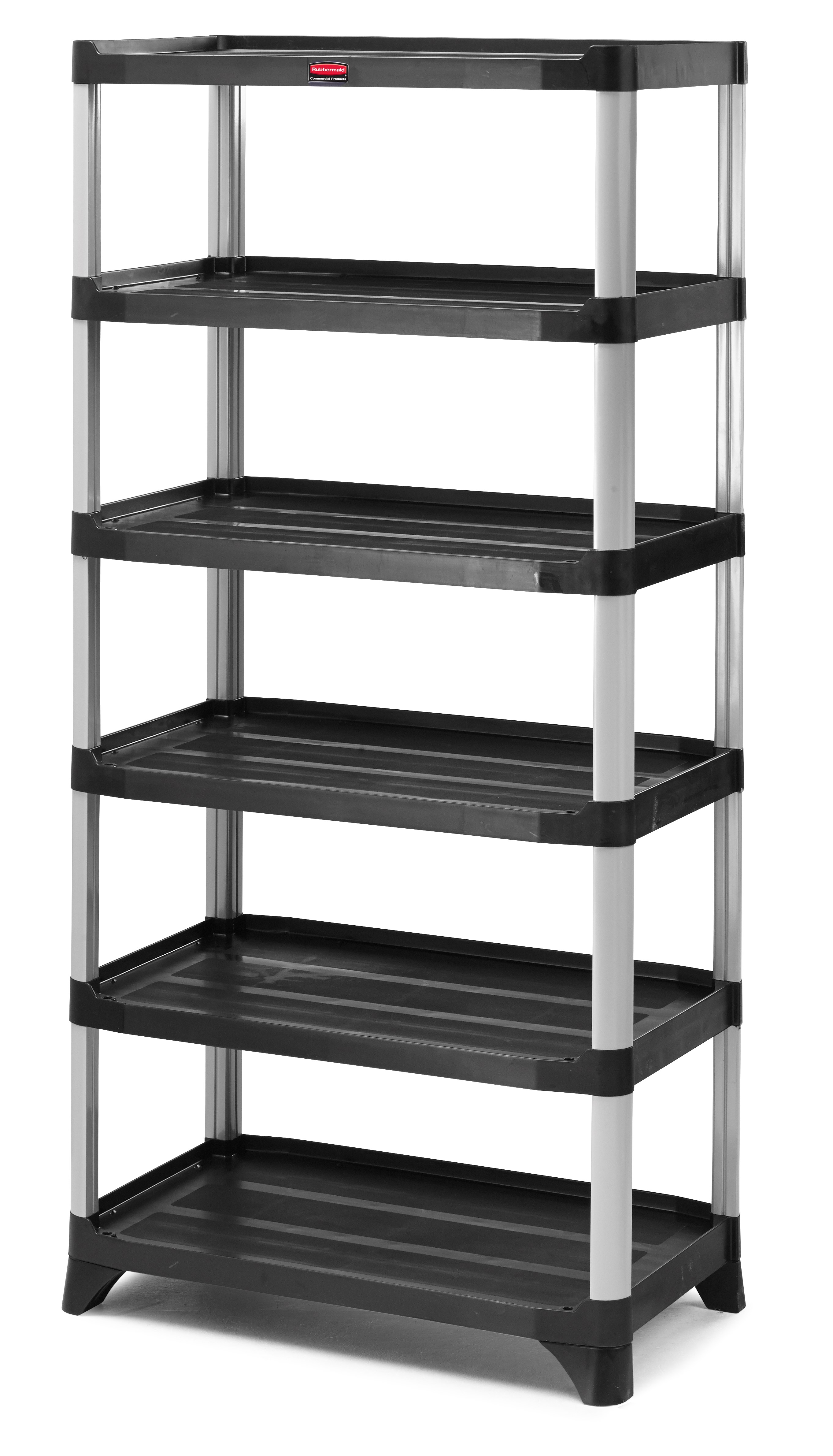 Store, organize and transport in style with durable and attractive shelving units.