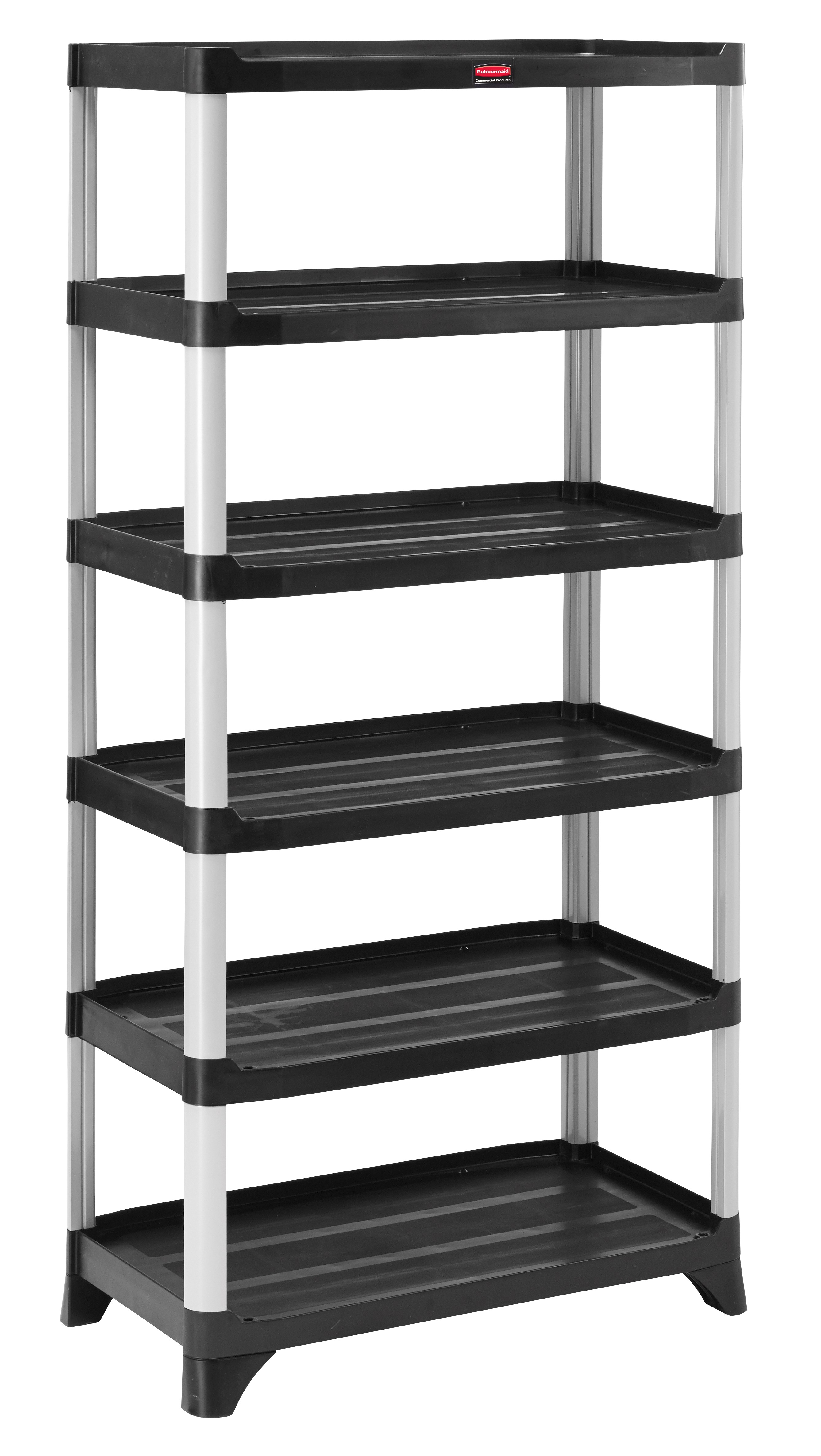 Store, organize and transport in style with durable and attractive shelving units.