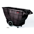 The Rubbermaid Commercial Tilt Truck, Structural Foam, offers industrial strength construction to transport heavy loads up to 2,100 lbs.