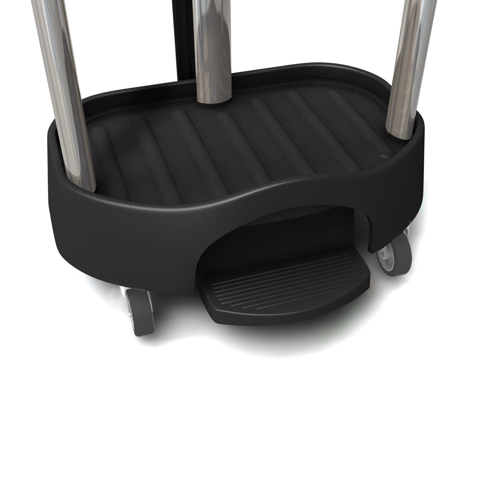 The Rubbermaid Commercial Premium Linen Hamper is a smart choice for large-capacity, hands-free waste collection.