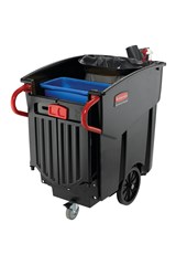 Carro móvil Mega BRUTE® Executive Series 450 l, negro