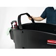 The Rubbermaid Commercial Mega BRUTE® Mobile Collector is a highly versatile way to handle large-scale waste collection and sorting.