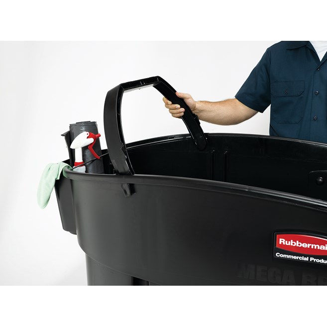 The Rubbermaid Commercial Mega BRUTE® Mobile Collector is a highly versatile way to handle large-scale waste collection and sorting.