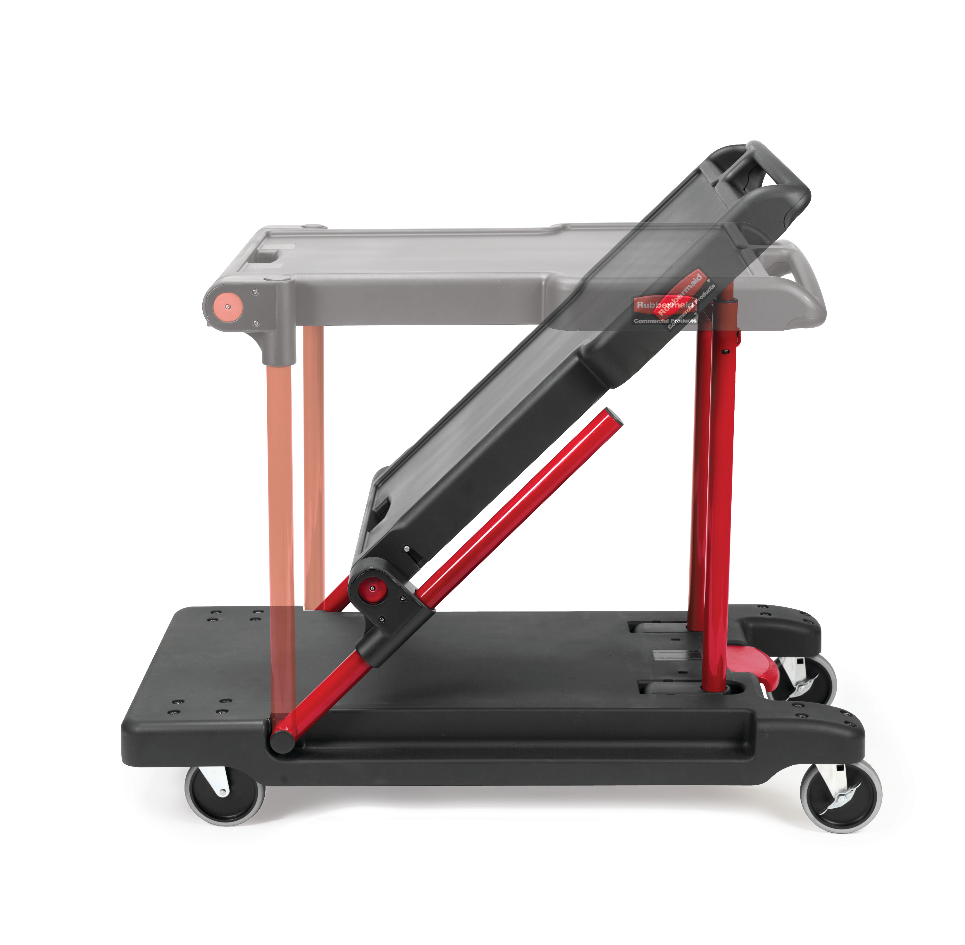 The Rubbermaid Commercial Utility Cart is a versatile, durable cart is able to perform a wide variety of tasks.