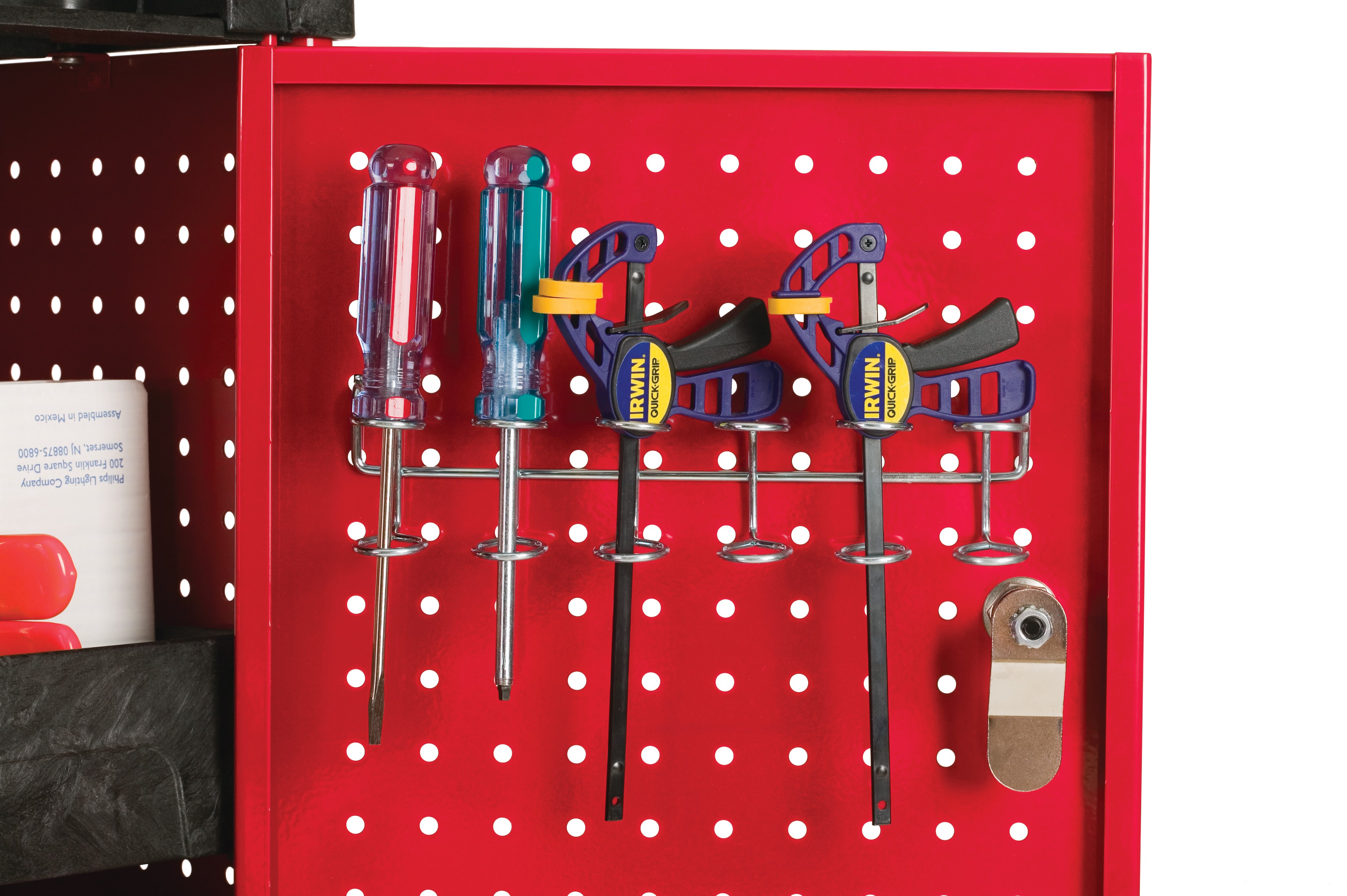 The Rubbermaid Commercial Ladder Cart with Cabinet provides greater mobility, enhanced access, safe ladder handling, and minimal storage requirements.