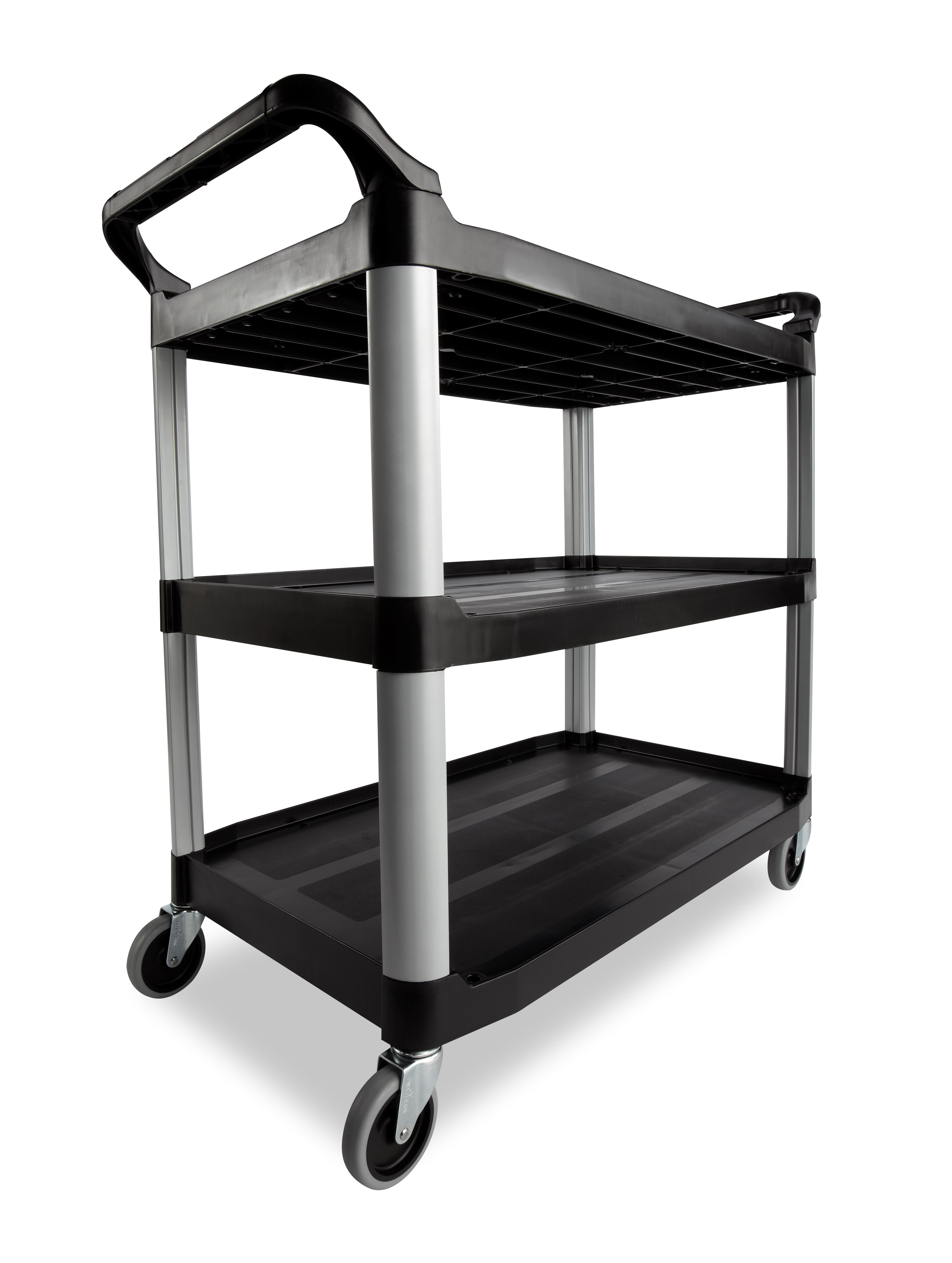 Xtra™ Utility Cart with Open Sides is a durable storage and transportation cart for front and back-of-house applications.