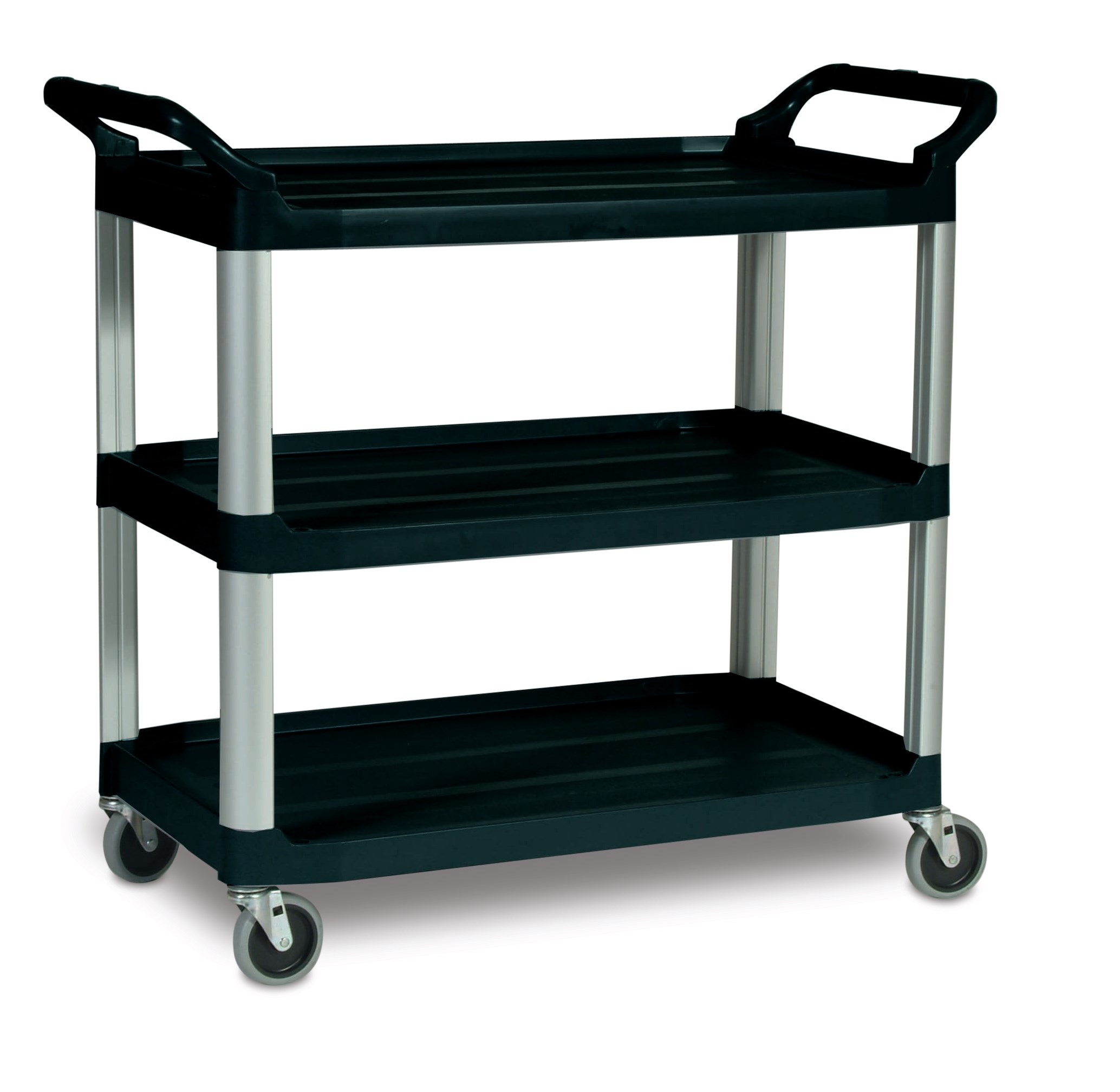 Xtra™ Utility Cart with Open Sides is a durable storage and transportation cart for front and back-of-house applications.