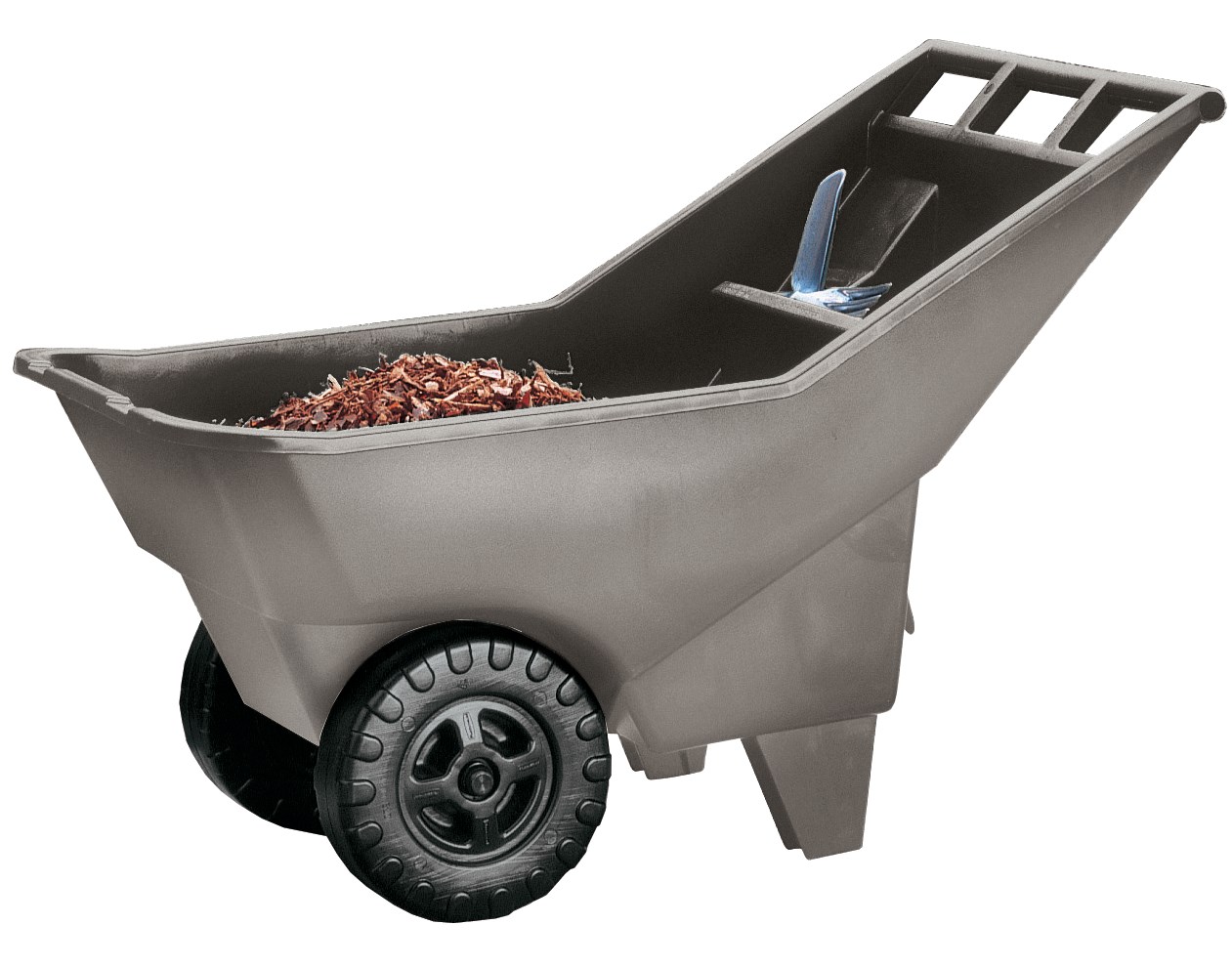 Rubbermaid Commercial Roughneck Lawn Cart 3.25 cubic foot, 200 lb. capacity