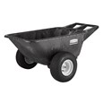 Rubbermaid Commercial Big Wheel Cart is a professional-grade wheelbarrow that can support up to 700 lbs.