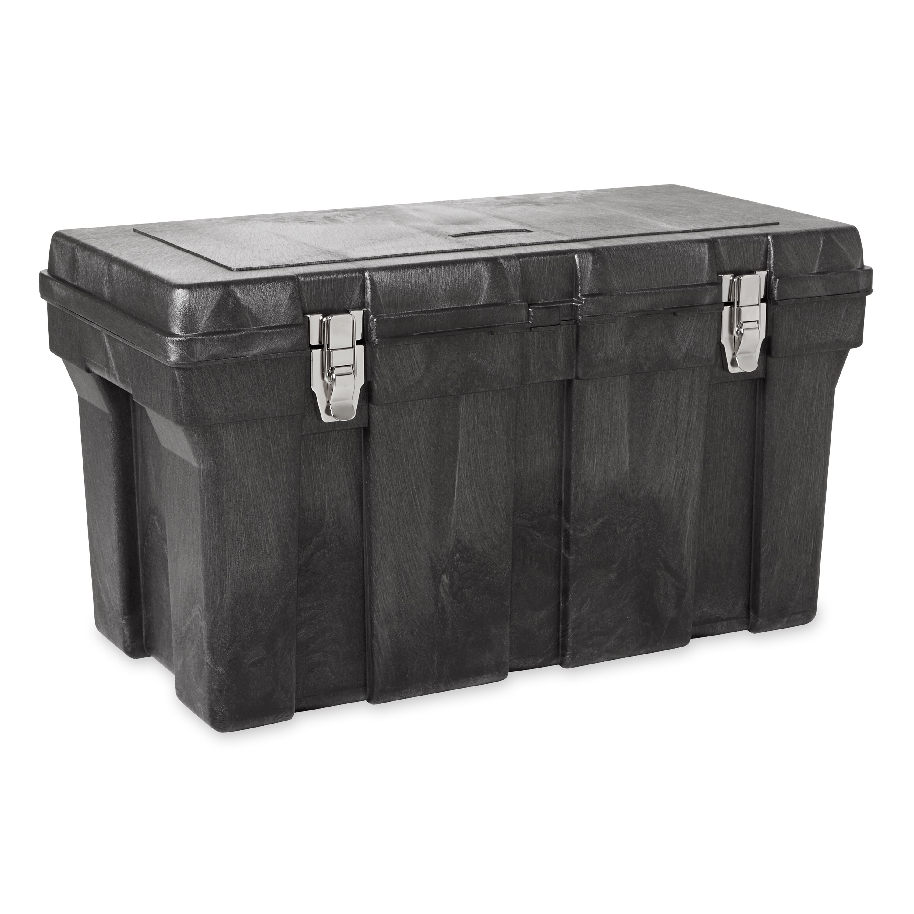 The Rubbermaid Commercial professional grade tool box for commercial/industrial use. Made of sturdy structural foam construction that won’t rust, dent, chip, or peel.