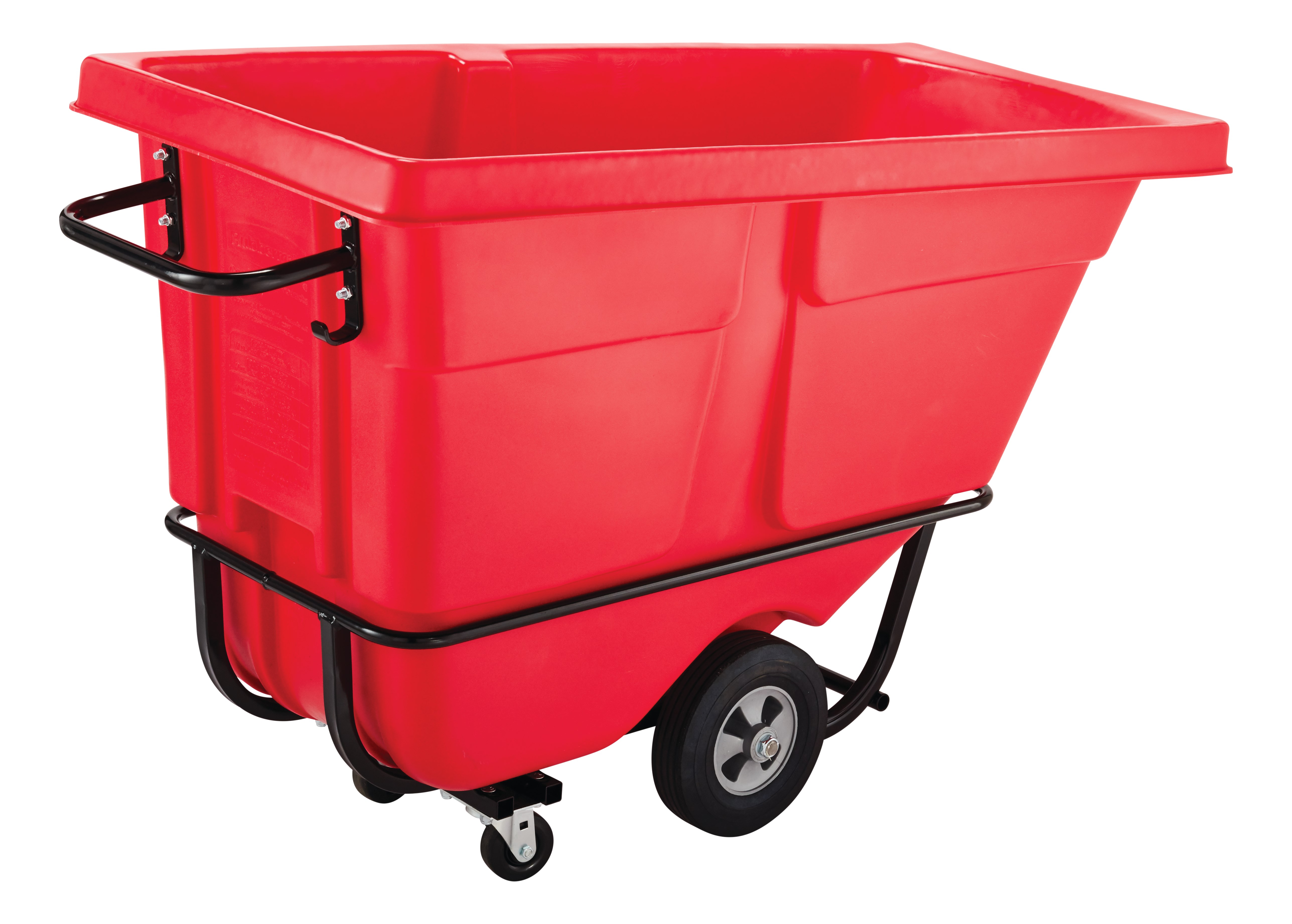 Durable rotational molded trucks handle heavy loads up to 850 lbs. with ease