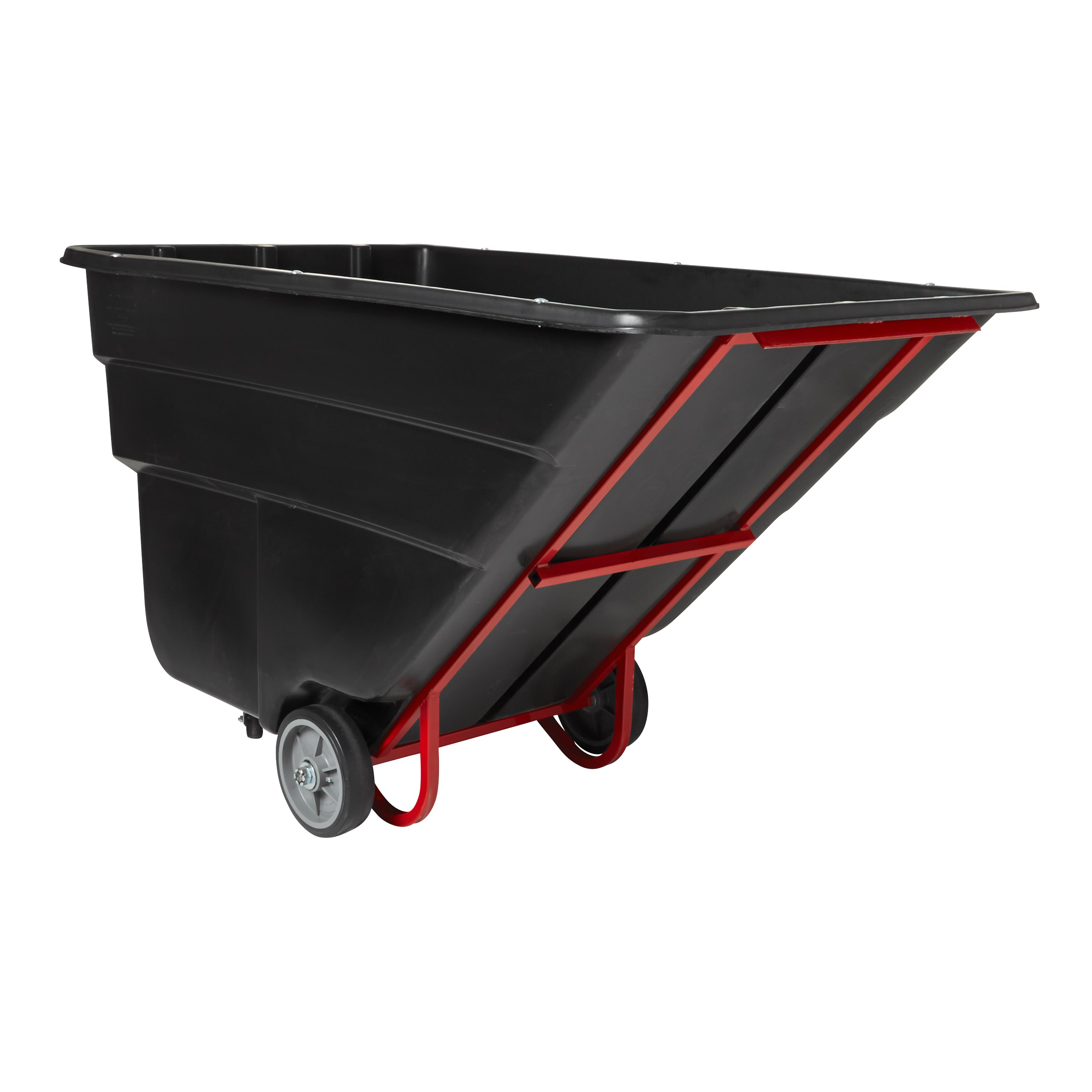 Durable rotational molded trucks handle heavy loads up to 850 lbs. with ease