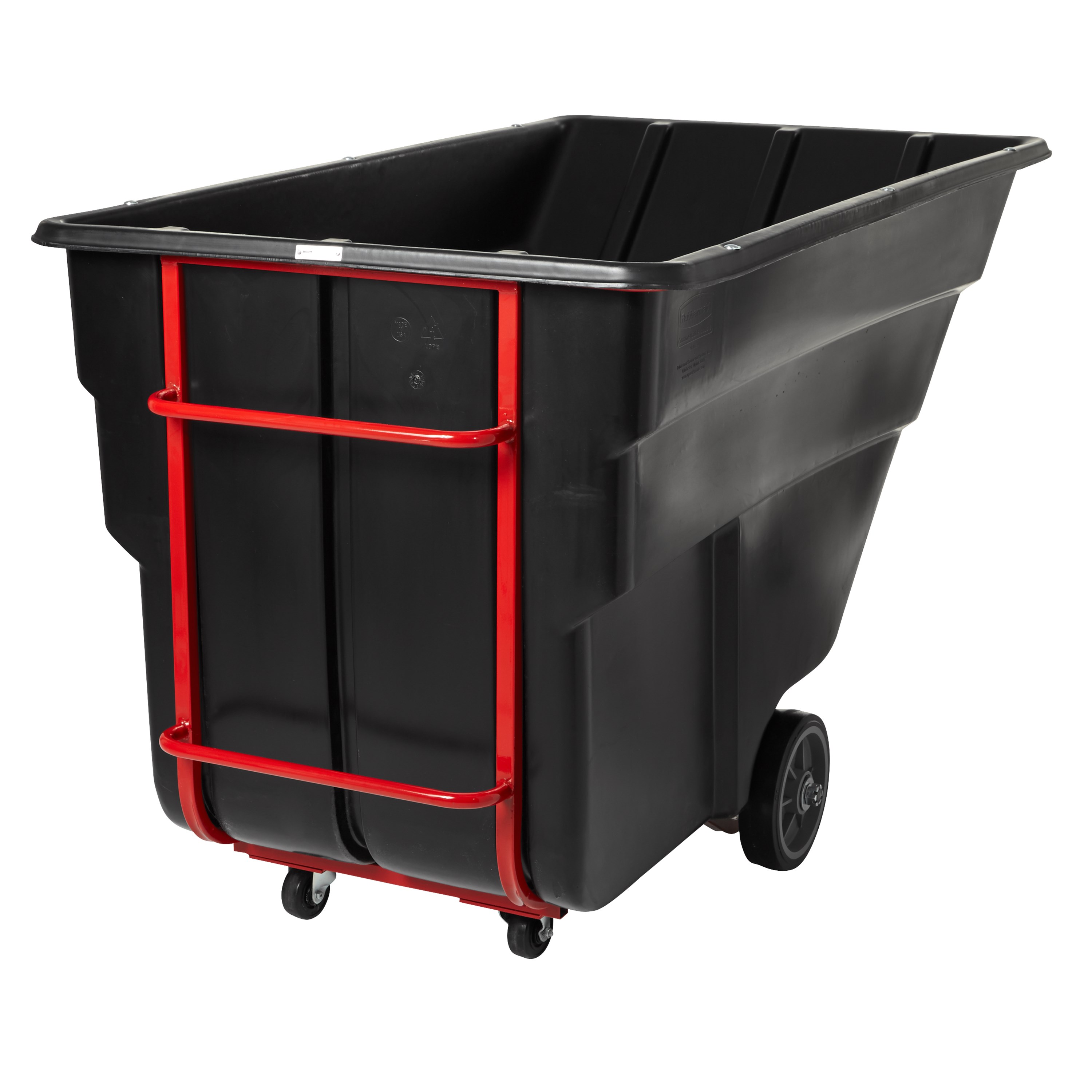 Durable rotational molded trucks handle heavy loads up to 850 lbs. with ease